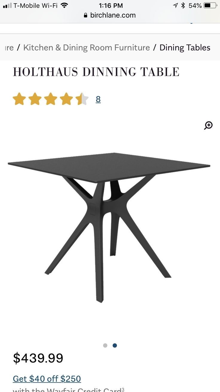 95 Best Kitchen  Dining Table, Chairs, And Decor Images On Pinterest With Regard To Most Up To Date Weaver Dark 7 Piece Dining Sets With Alexa White Side Chairs (View 17 of 20)