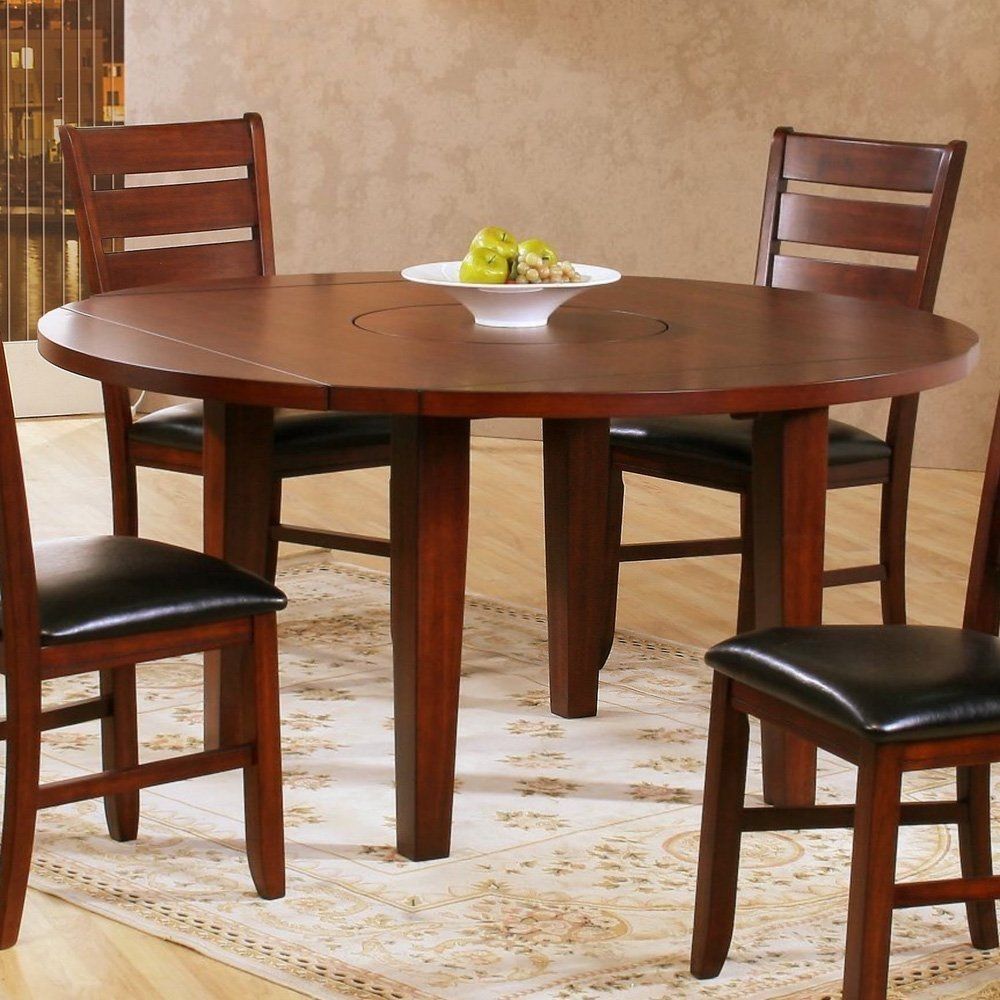Amazon – Homelegance Ameillia 60 Inch Round Dining Table With Regard To Newest Lassen 5 Piece Round Dining Sets (View 4 of 20)