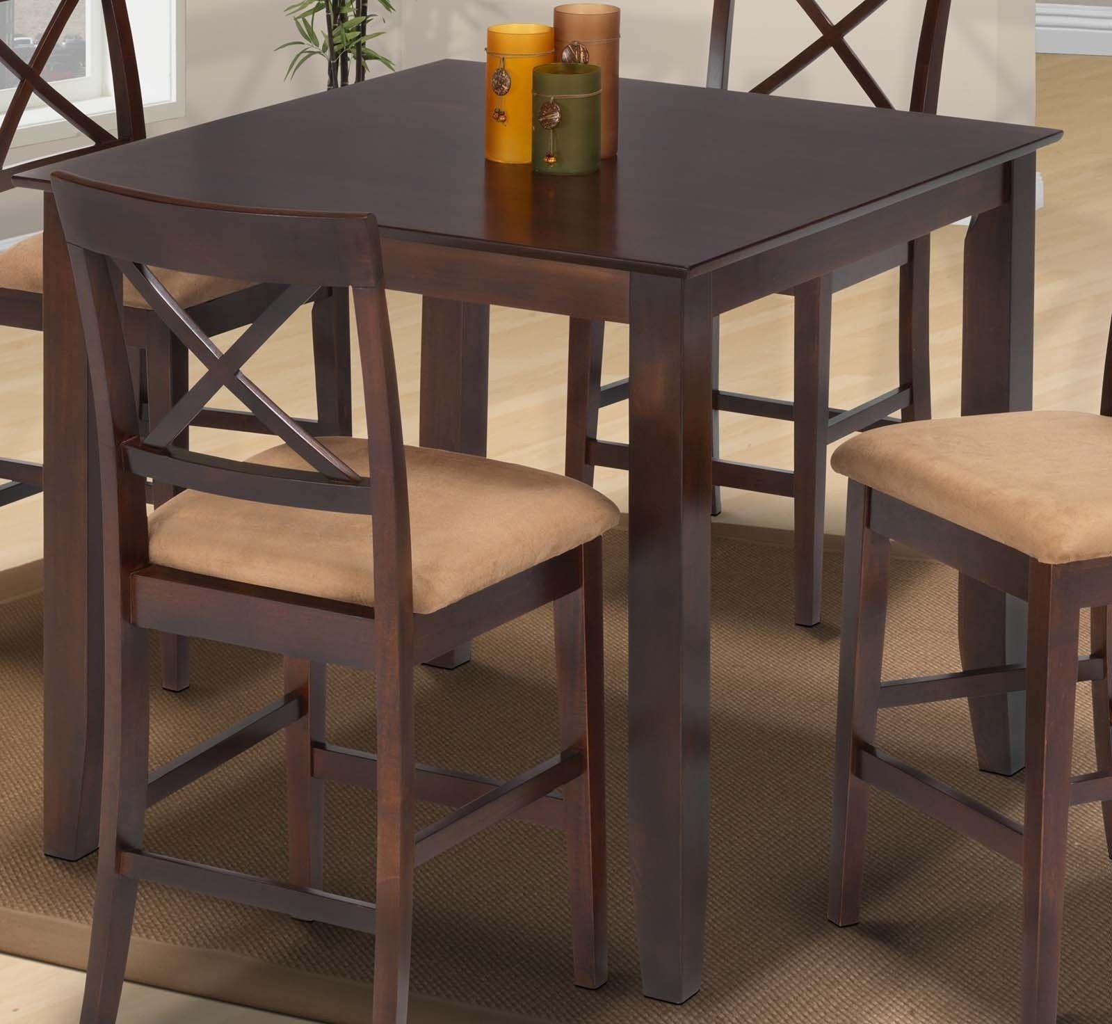 Bradford Suede Counter Height Dining Table (Chairs Sold Separately Within Most Current Bradford Dining Tables (View 11 of 20)