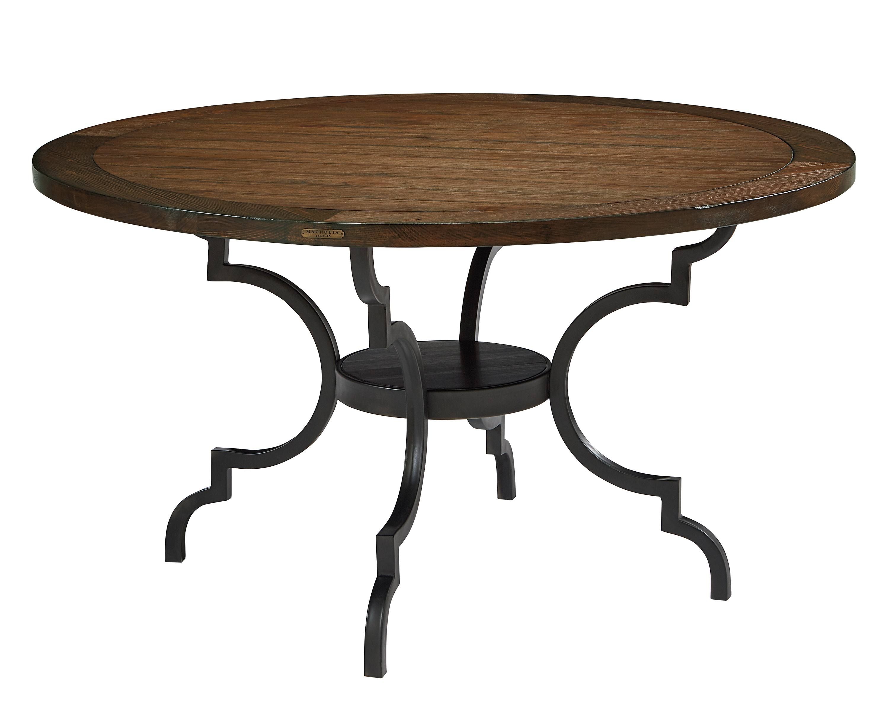 Breakfast Table – Magnolia Home In Current Magnolia Home Breakfast Round Black Dining Tables (View 4 of 20)