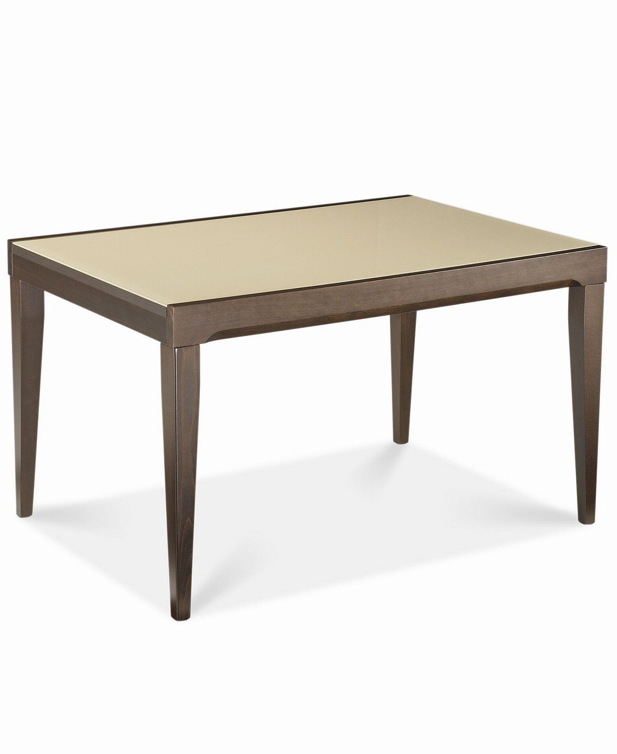 Café Latte Glass Top Expandable Dining Table At Macy's. $600. Starts Inside 2018 Norwood 7 Piece Rectangular Extension Dining Sets With Bench, Host & Side Chairs (Photo 14 of 20)