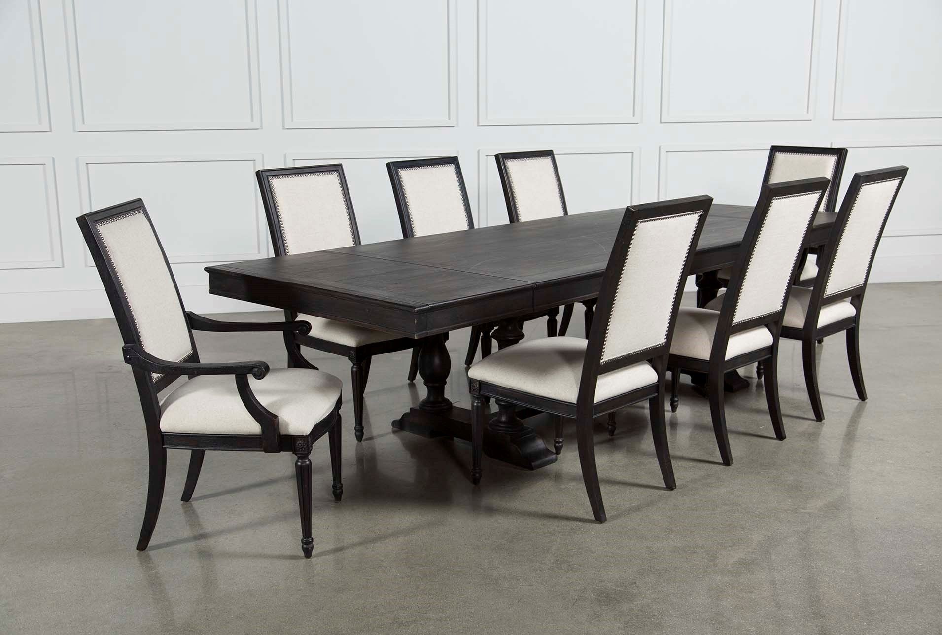 Chapleau 9 Piece Extension Dining Set, Brown | Extensions, Dining Intended For Recent Chapleau Ii 9 Piece Extension Dining Table Sets (View 1 of 20)