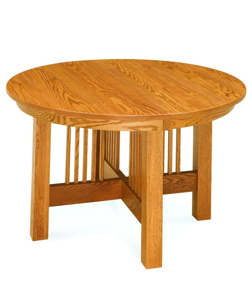 Craftsman Mission Dining Table – Amish Direct Furniture Inside Recent Craftsman Round Dining Tables (View 13 of 20)