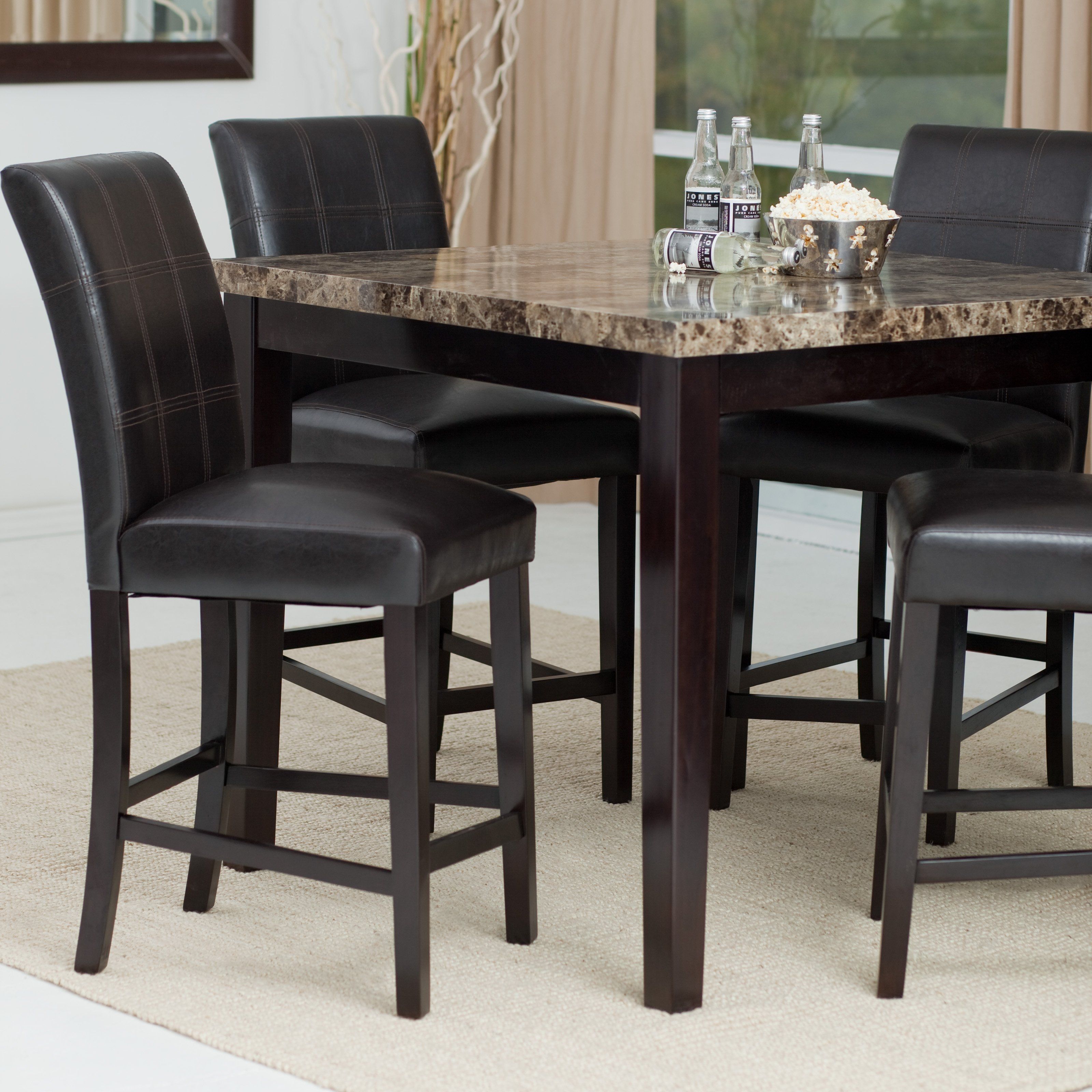 Have To Have It. Palazzo 5 Piece Counter Height Dining Set – $ (View 5 of 20)