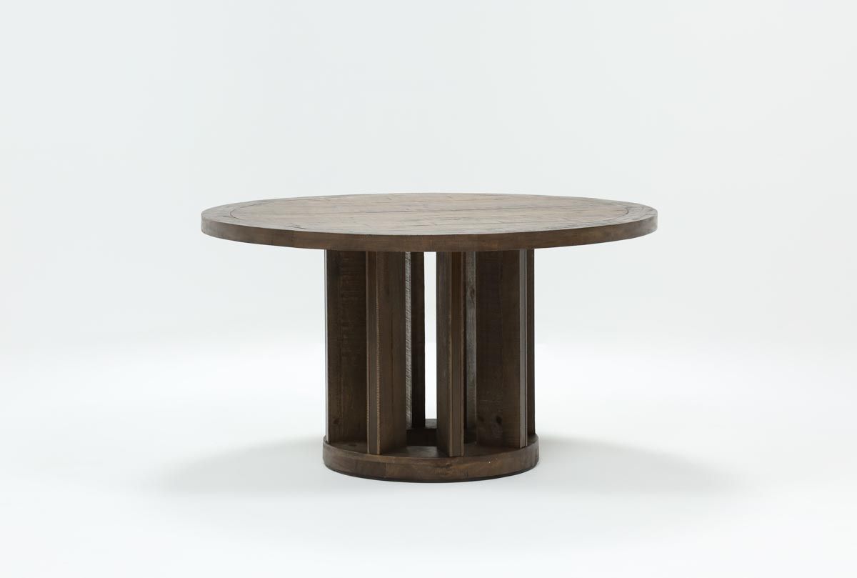 Lassen Round Dining Table | Living Spaces Intended For Latest Lassen Round Dining Tables (View 1 of 20)