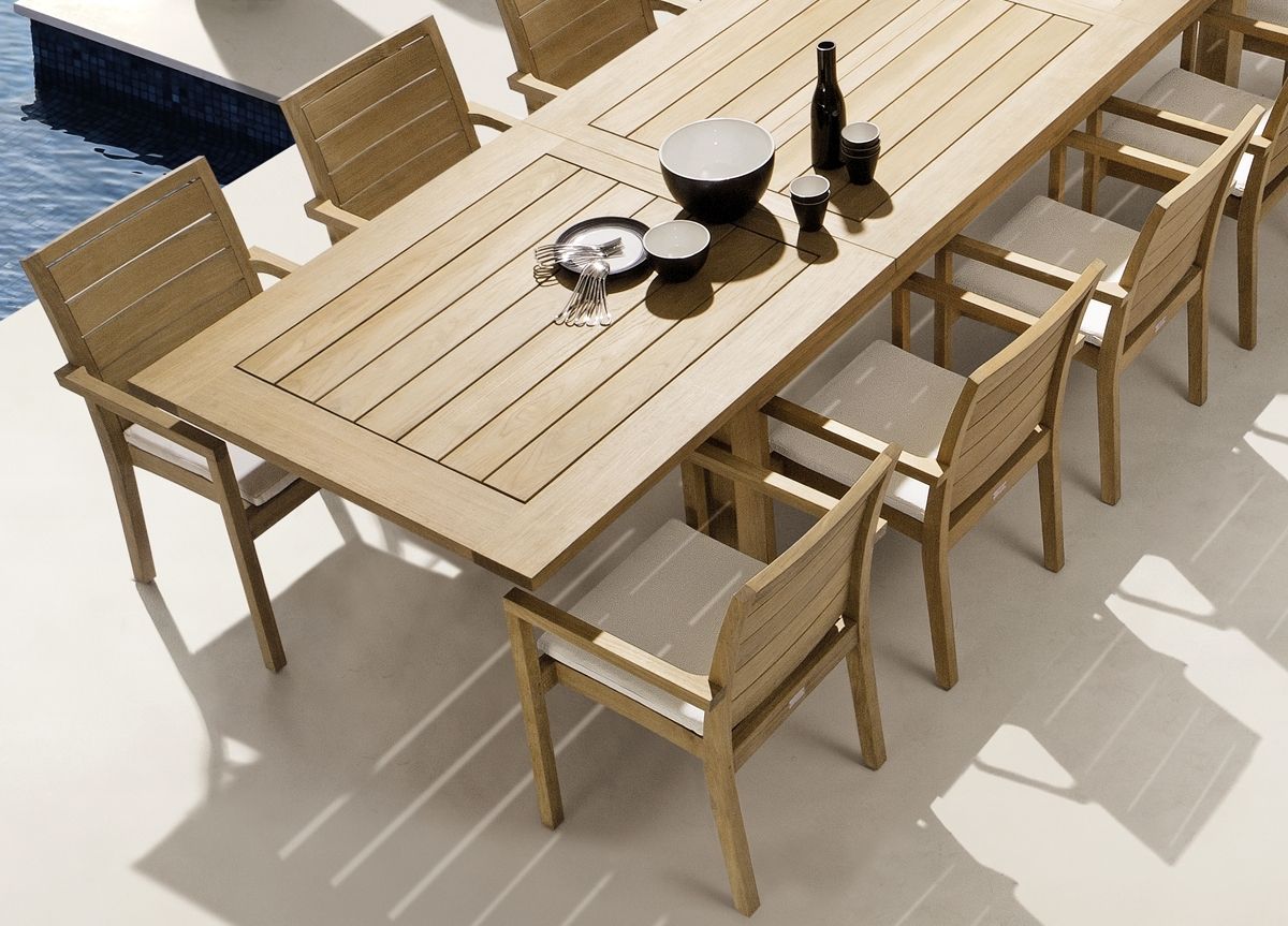 Manutti Siena Teak Garden Dining Chair | Manutti Outdoor Furniture In Newest Outdoor Sienna Dining Tables (View 5 of 20)