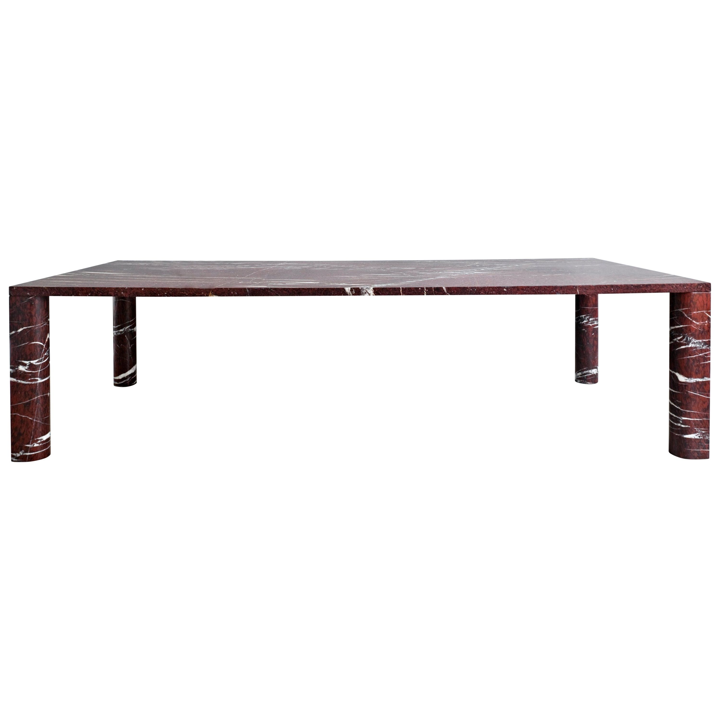 Salvatori 'love Me, Love Me Not' Rectangular Dining Table In Rouge Regarding 2017 Helms Rectangle Dining Tables (View 18 of 20)