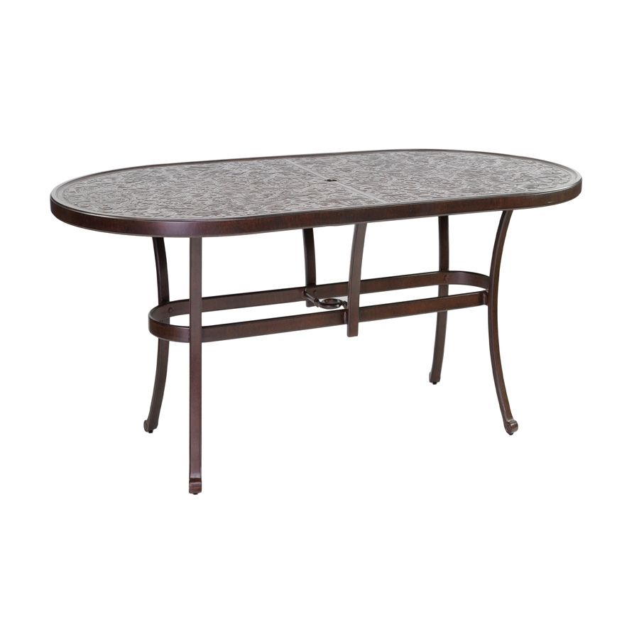 Sienna Oval Dining Table – Castelle Luxury Outdoor Furniture With Regard To Most Popular Outdoor Sienna Dining Tables (View 7 of 20)
