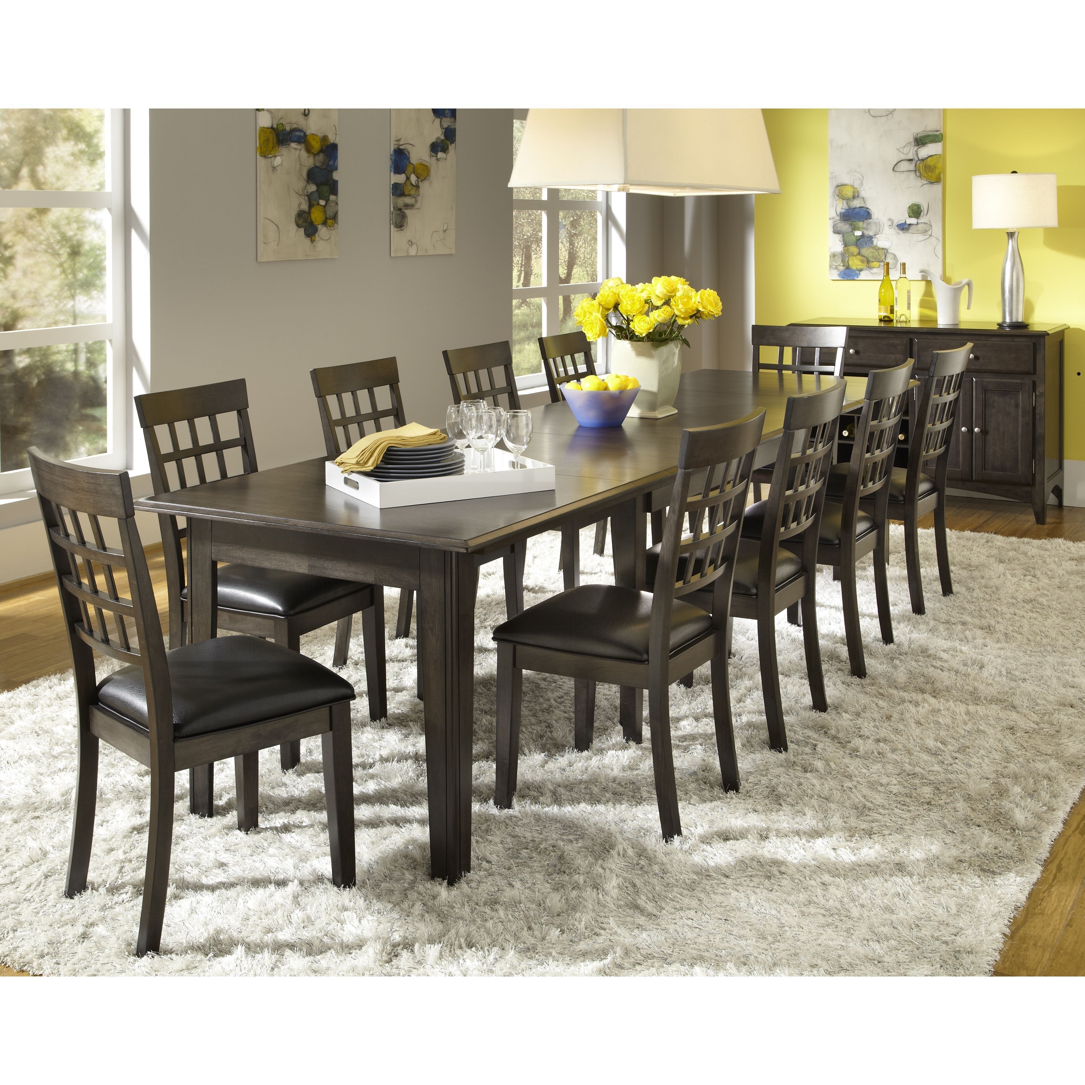Simply Solid Corina Solid Wood 10 Piece Dining Collection (Dining Intended For Current Norwood 6 Piece Rectangle Extension Dining Sets (View 5 of 20)