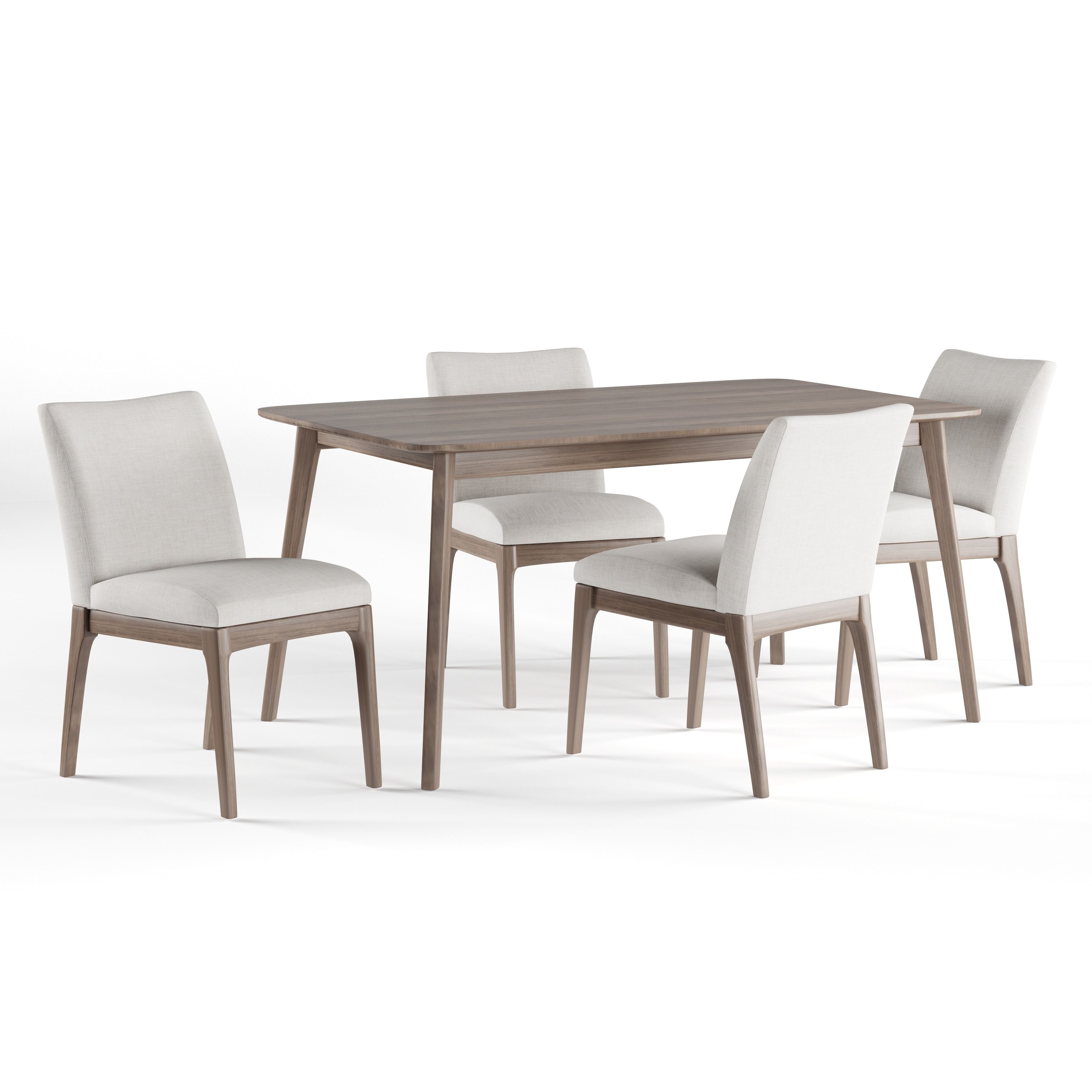 Toby 7 Piece Dining Setorren Ellis Reviews Intended For Most Popular Helms 7 Piece Rectangle Dining Sets With Side Chairs (View 5 of 20)