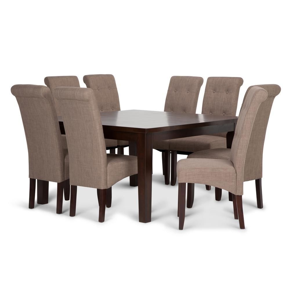 Toby 7 Piece Dining Setorren Ellis Reviews Throughout Most Up To Date Helms 7 Piece Rectangle Dining Sets (View 12 of 20)