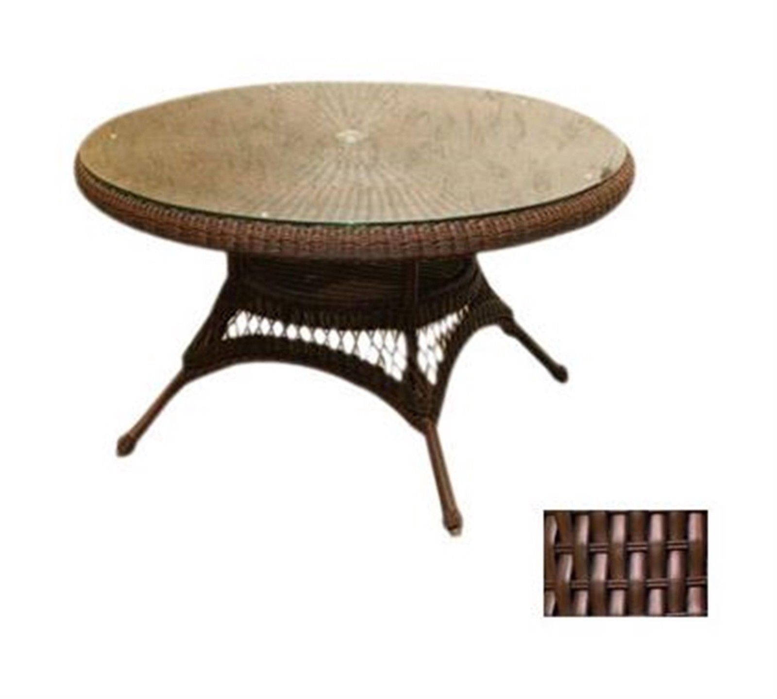 Tortuga Outdoor Lexington Dining Table Lex Table Finish Java Fabric Throughout Most Recently Released Outdoor Tortuga Dining Tables (View 10 of 20)