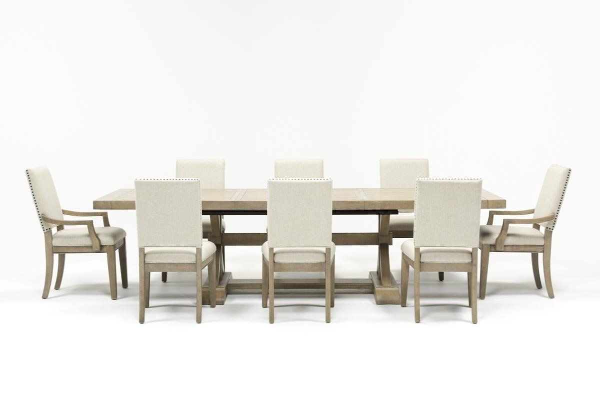Walden 9 Piece Extension Dining Set | Living Spaces Pertaining To Best And Newest Walden 9 Piece Extension Dining Sets (Photo 1 of 20)