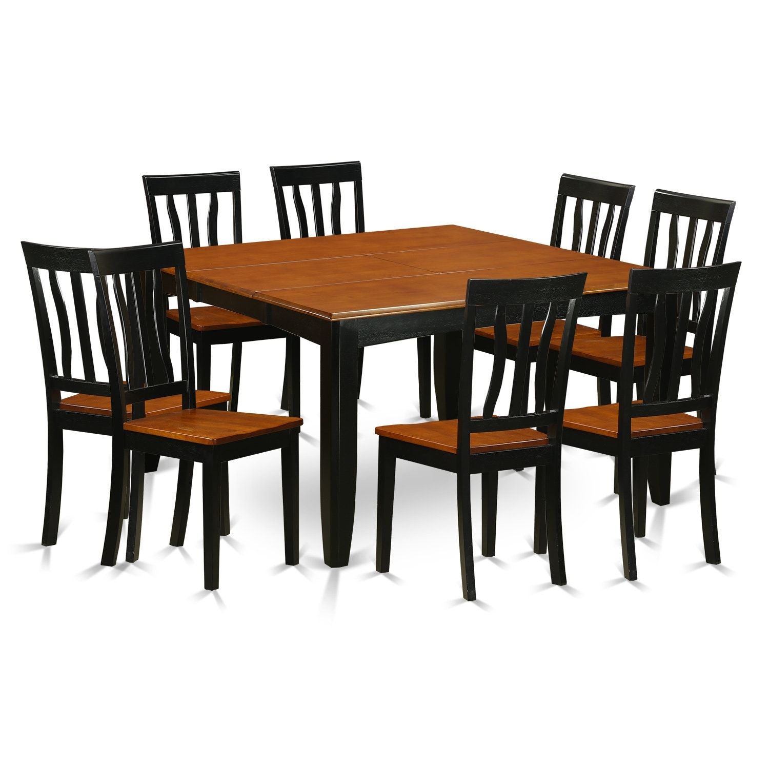Wooden Importers Parfait 9 Piece Dining Set | Wayfair Within Newest Craftsman 9 Piece Extension Dining Sets (View 8 of 20)