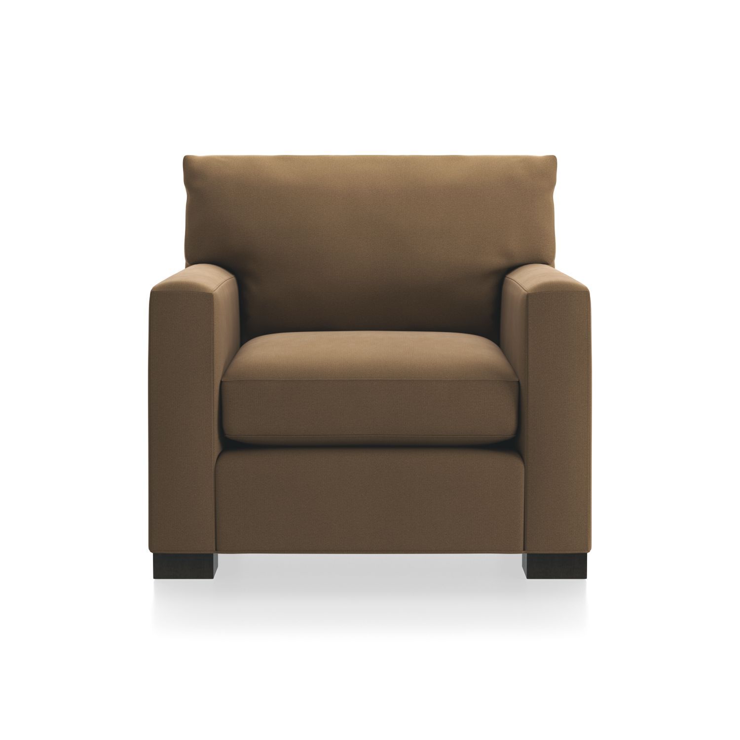 Axis Ii 2 Seat Brown Sleeper Sofa + Reviews | Crate And Barrel Throughout Alder Grande Ii Swivel Chairs (View 7 of 20)