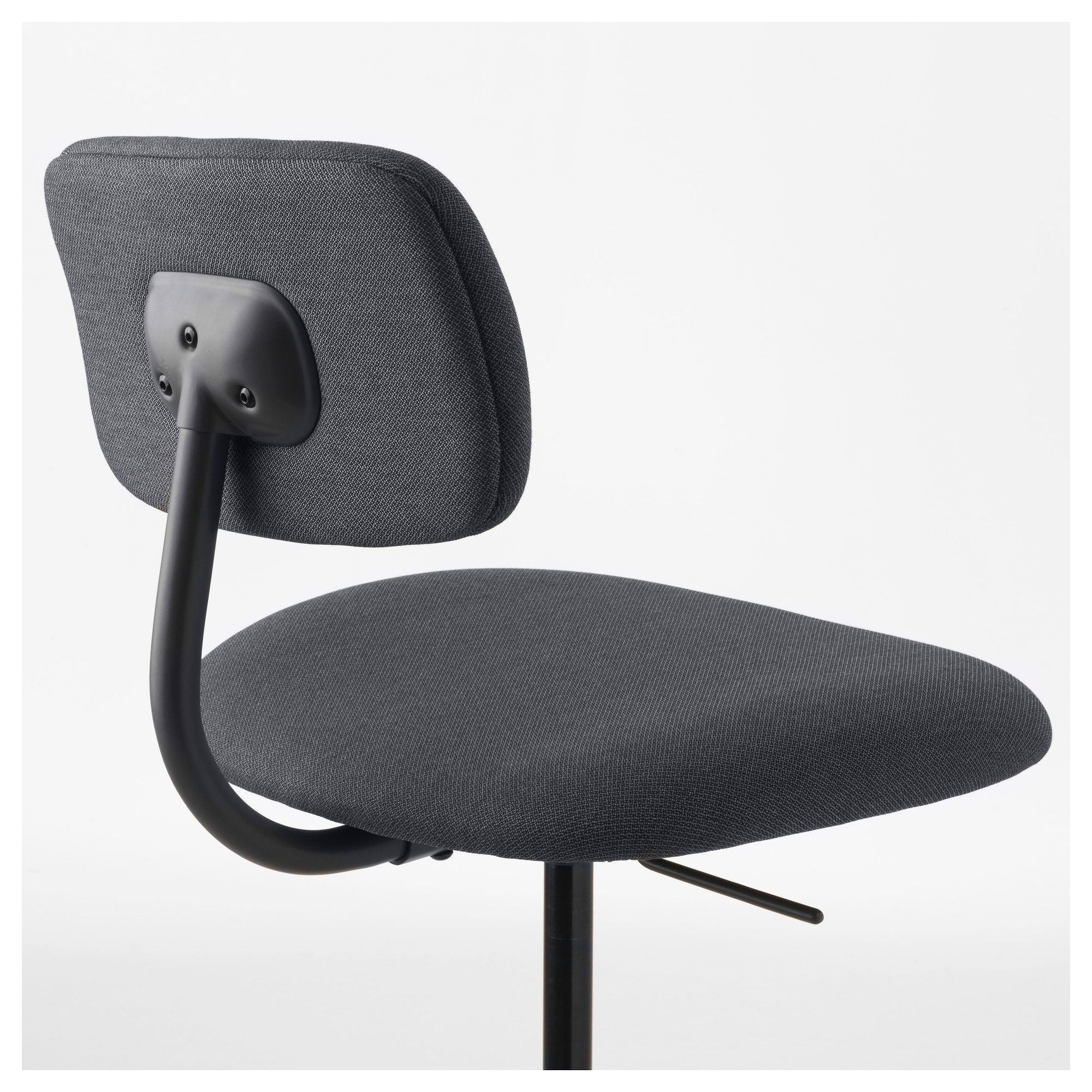 Bleckberget Swivel Chair Idekulla Dark Grey – Ikea With Regard To Dark Grey Swivel Chairs (Photo 1 of 20)