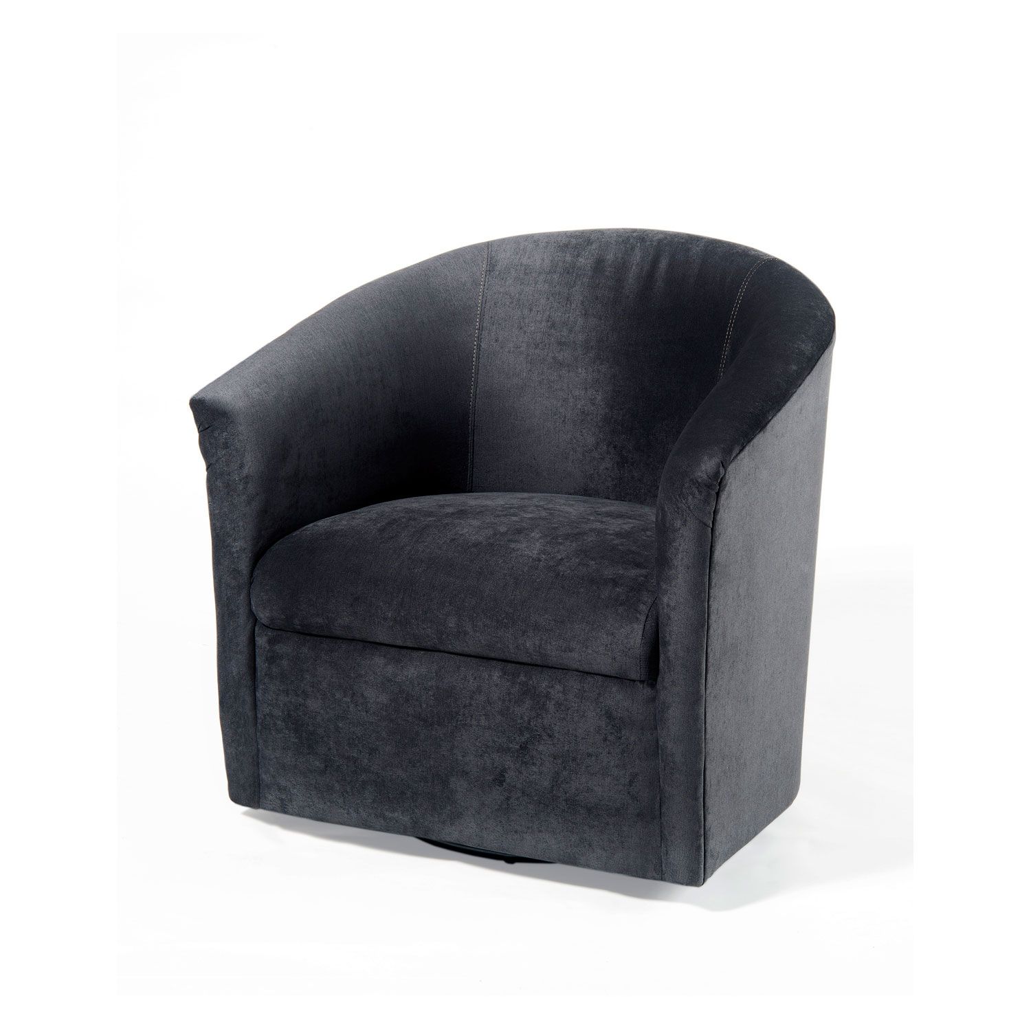 Comfort Pointe Elizabeth Charcoal Swivel Chair 2001 02 | Bellacor Within Charcoal Swivel Chairs (Photo 3 of 20)