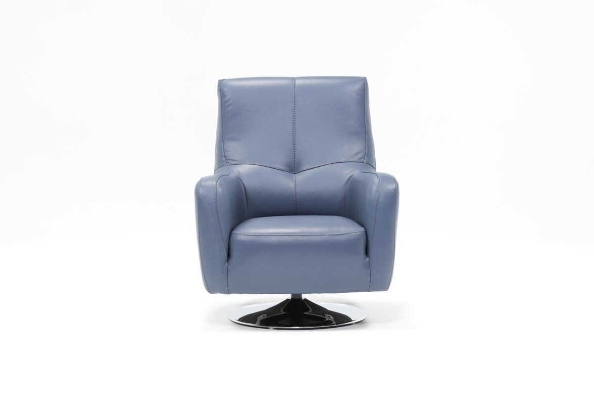 Kawai Leather Swivel Chair | Living Spaces Intended For Kawai Leather Swivel Chairs (Photo 1 of 20)