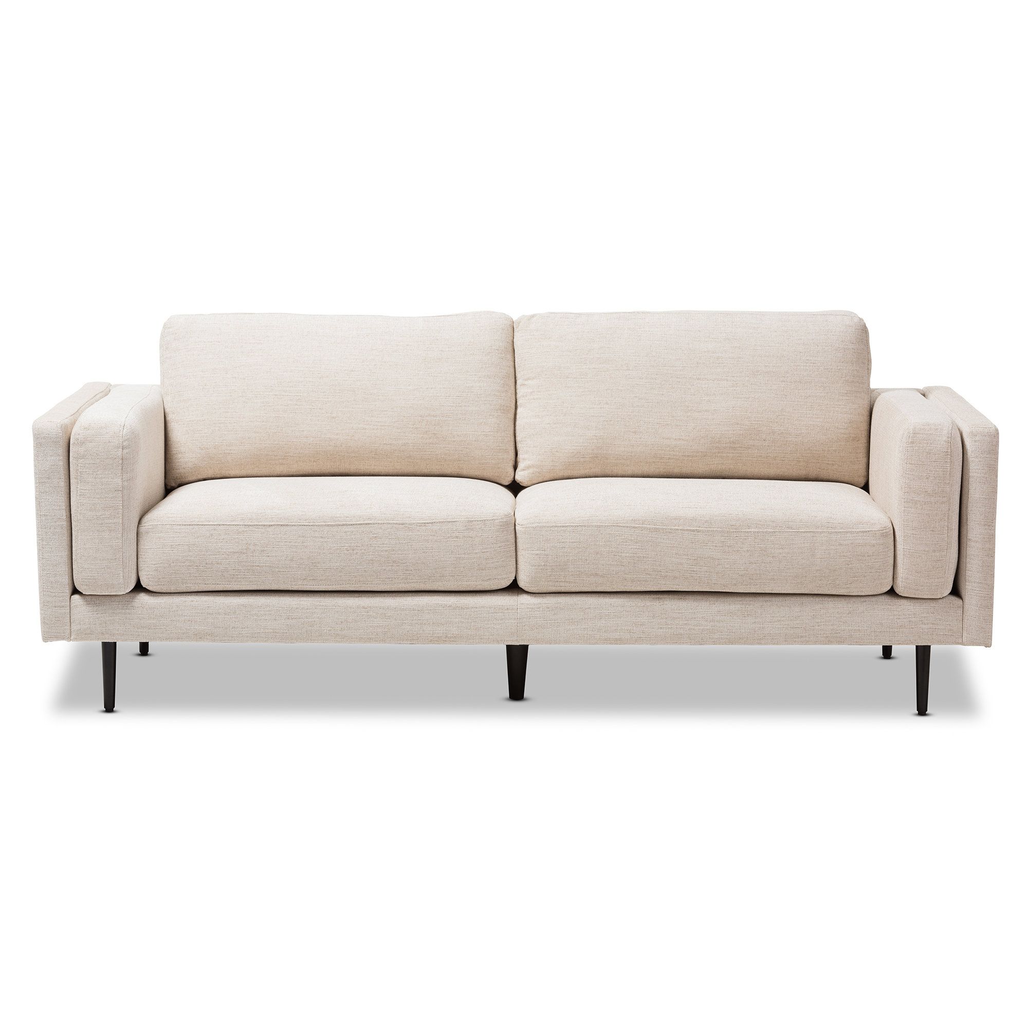 Langley Street Brennan Retro Mid Century Sofa | Wayfair Intended For Brennan Sofa Chairs (View 10 of 20)