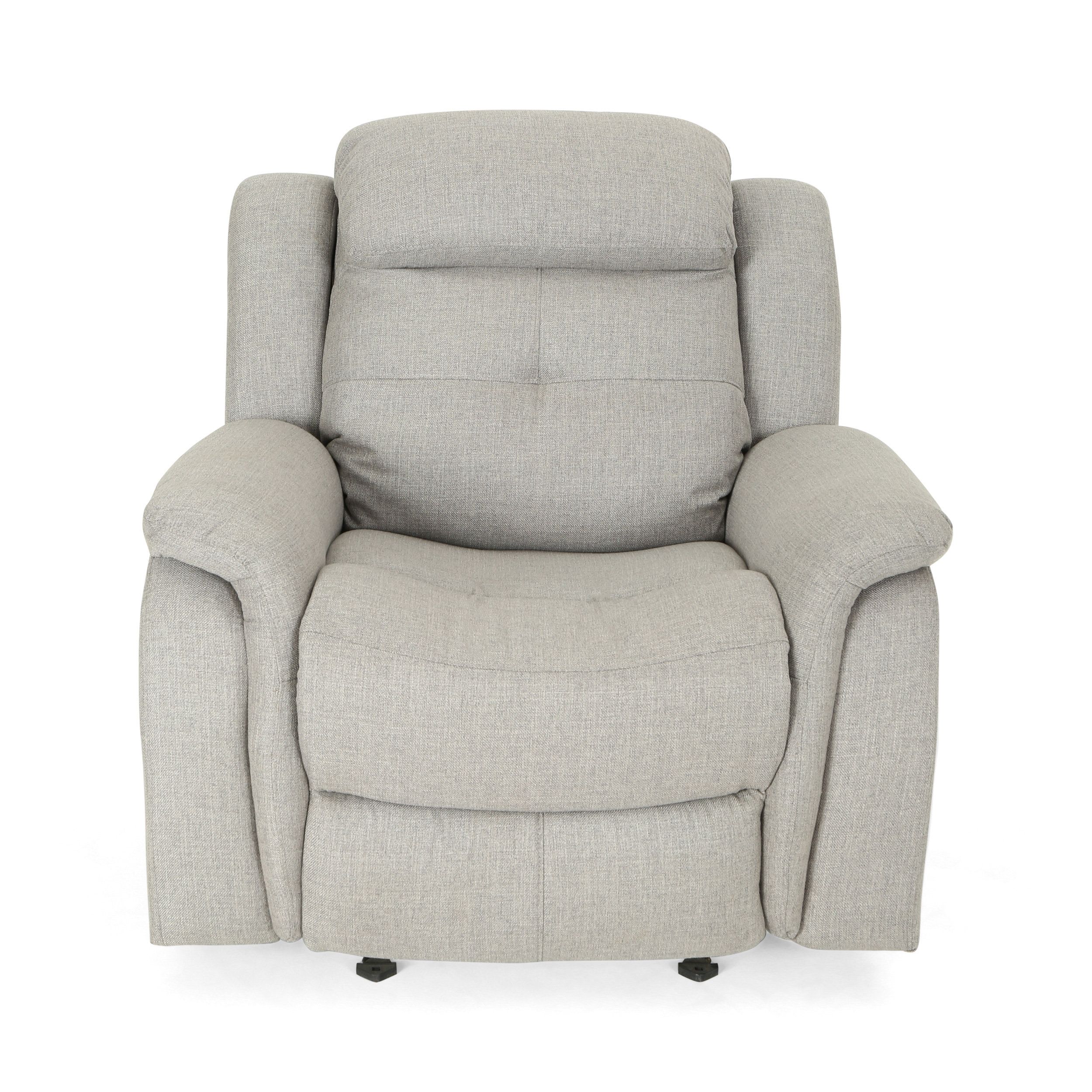 Latitude Run Anndale Traditional Manual Rocking Glider Recliner For Dale Iii Polyurethane Swivel Glider Recliners (View 6 of 20)