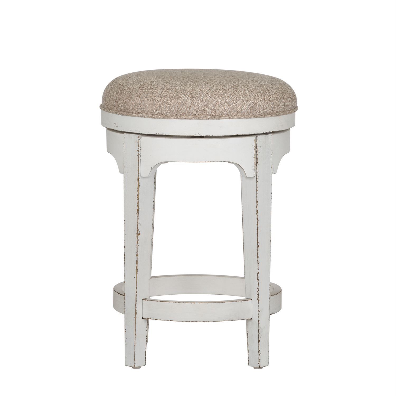 Magnolia Manor Swivel Backless Stool – Woodstock Furniture Within Manor Grey Swivel Chairs (View 12 of 20)