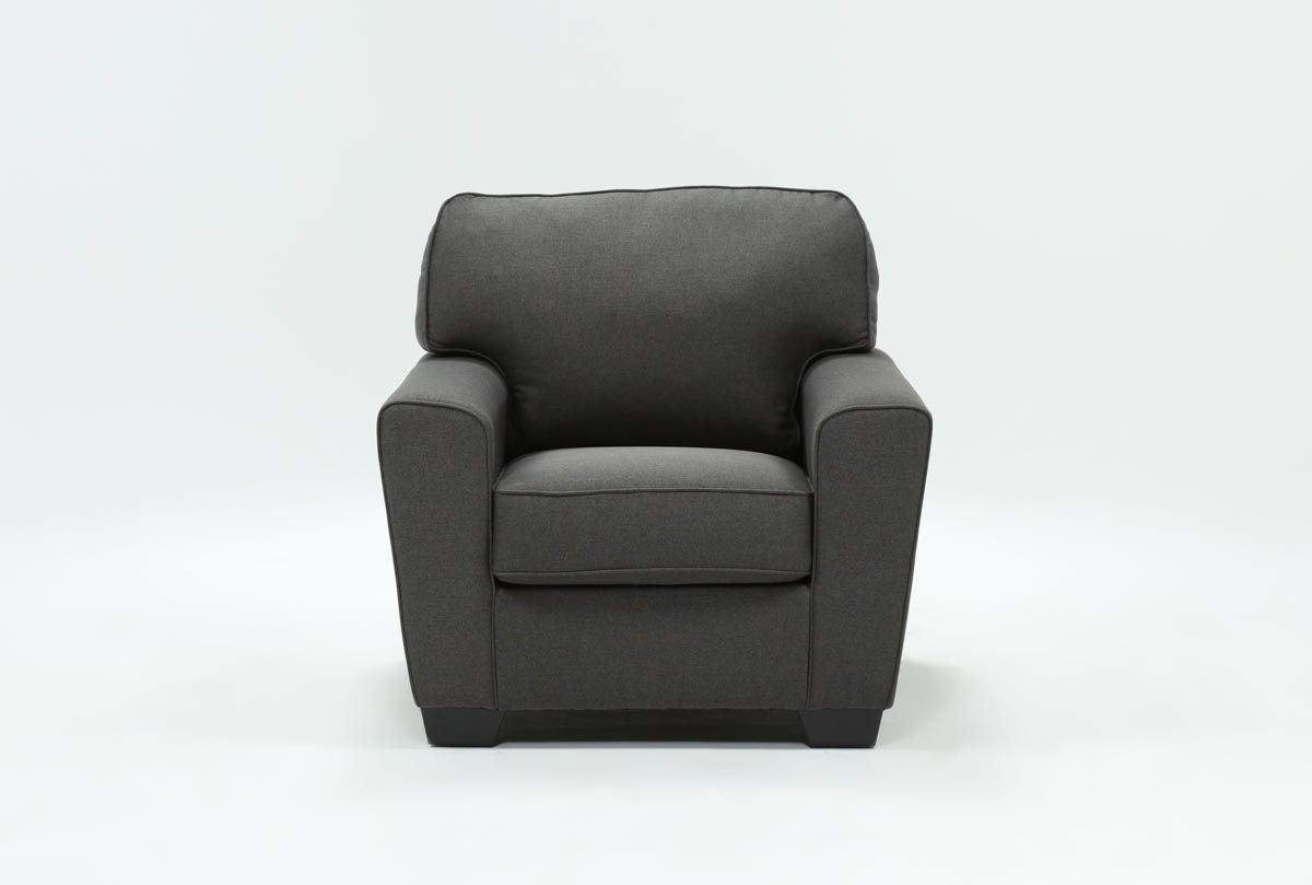 Mcdade Graphite Chair | Living Spaces With Mcdade Graphite Sofa Chairs (View 8 of 20)