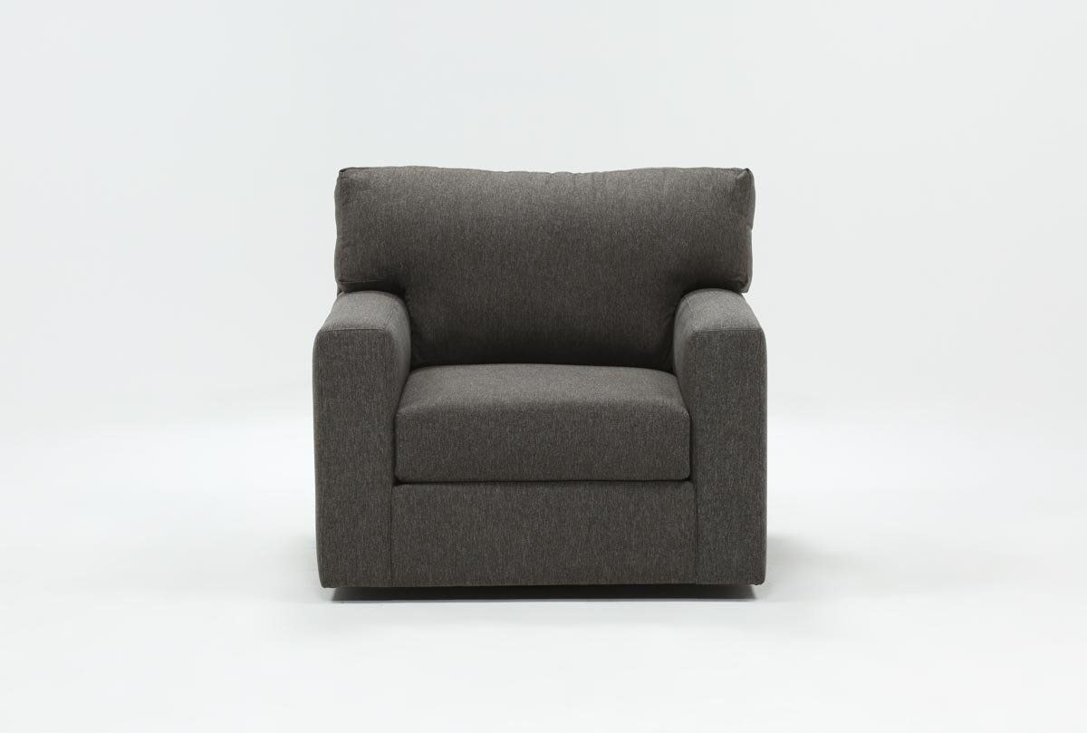 Mercer Foam Swivel Chair | Living Spaces With Regard To Alder Grande Ii Swivel Chairs (View 4 of 20)