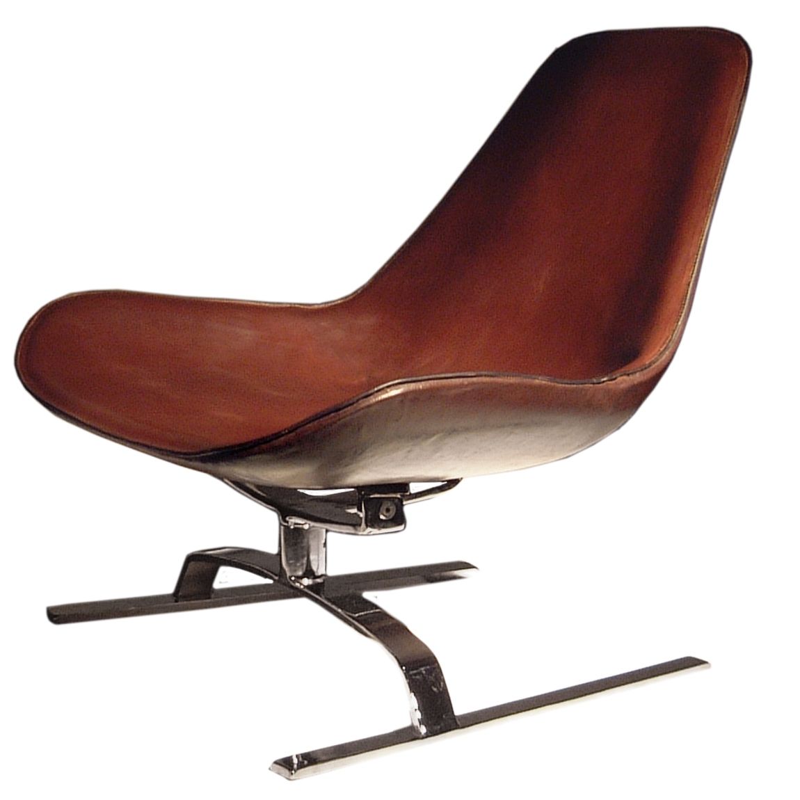 Peter Leather Swivel Chair, Livia Godiva Chairs Custom – Brightonandhove Within Kawai Leather Swivel Chairs (View 6 of 20)