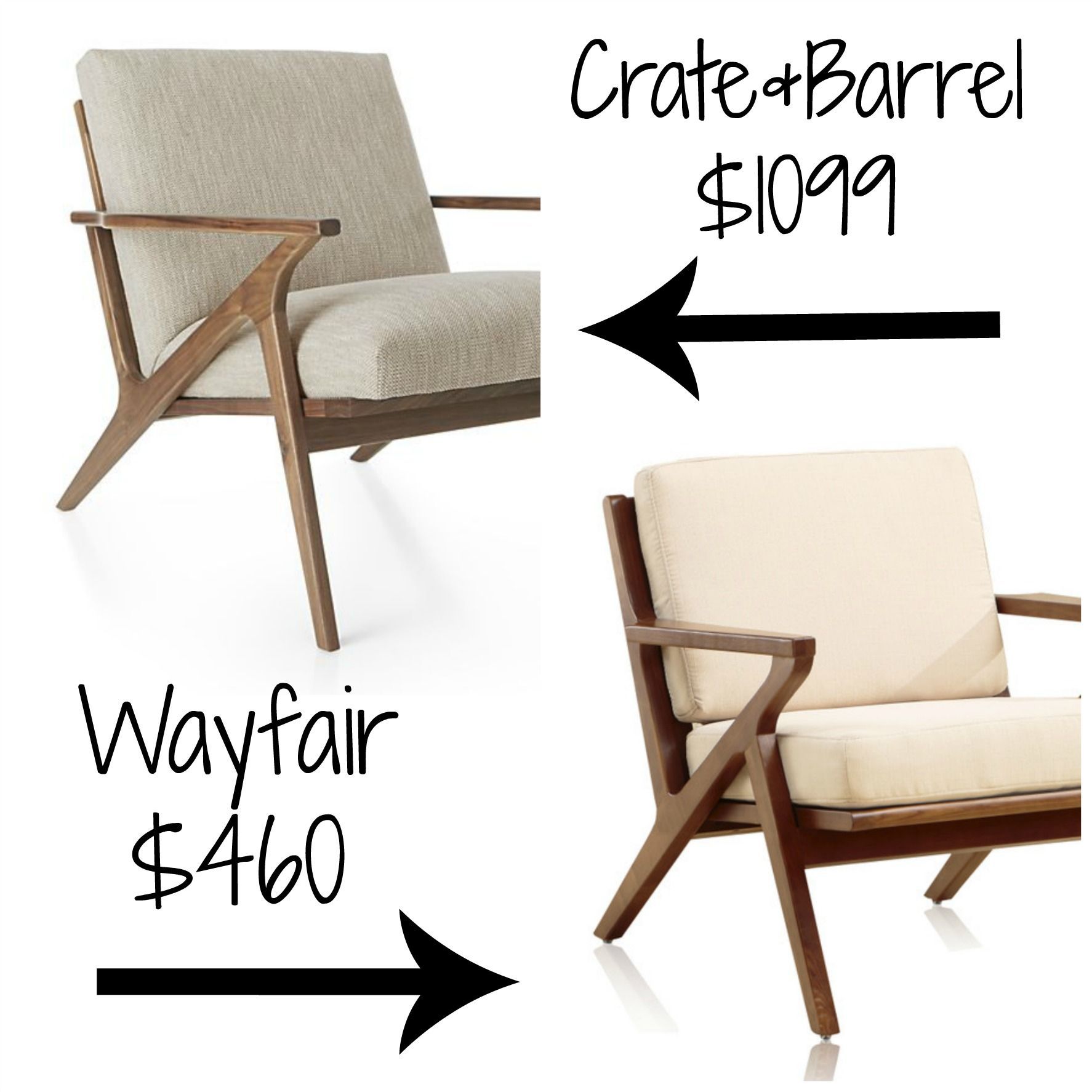 Pindecor Look Alikes On Crate And Barrel Look Alikes | Chair Inside Alder Grande Ii Swivel Chairs (View 16 of 20)
