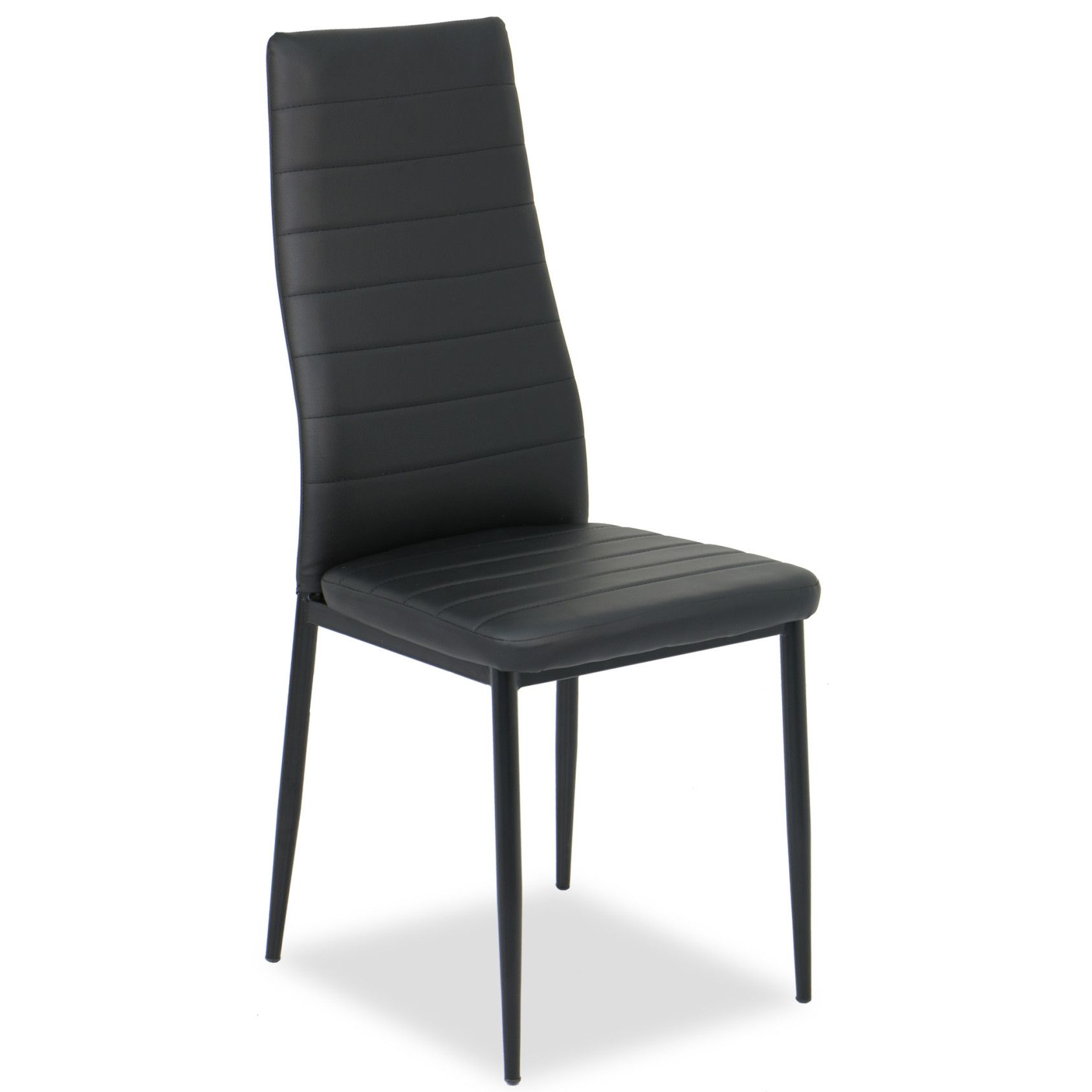 Quinn Dining Chair Black | Furniture & Home Décor | Fortytwo Pertaining To Quinn Teak Sofa Chairs (View 3 of 20)
