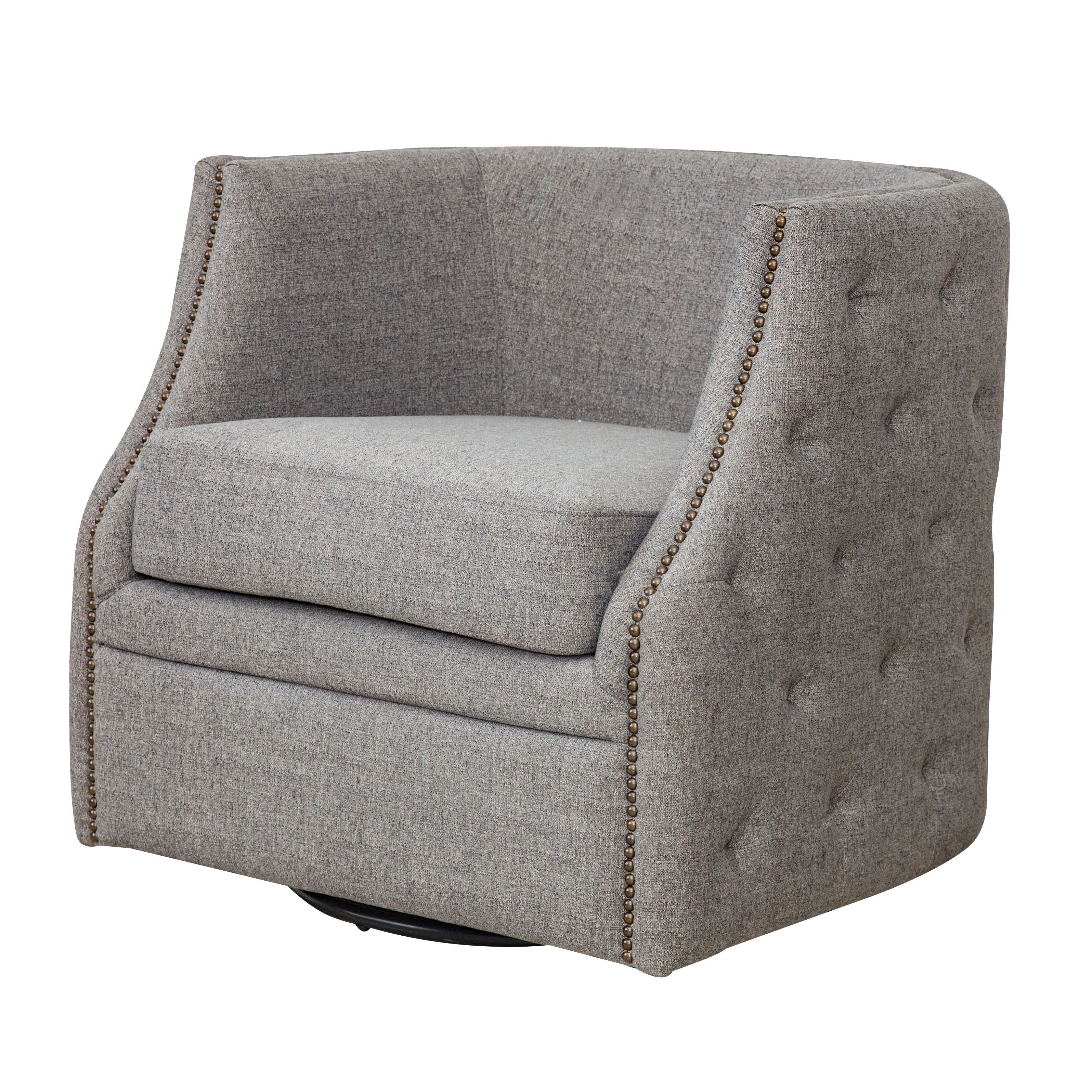 Red Barrel Studio Dichiera Swivel Armchair | Wayfair Within Circuit Swivel Accent Chairs (View 10 of 20)