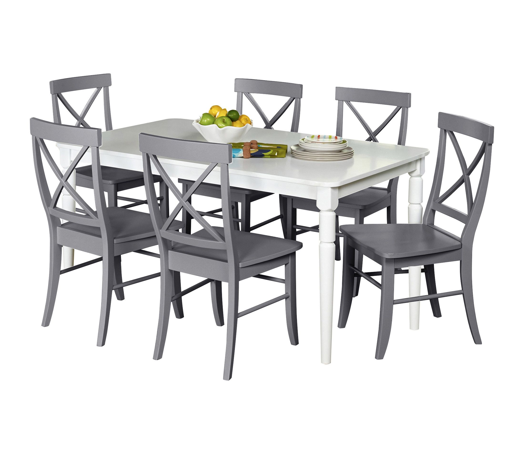 Beachcrest Home Brookwood 7 Piece Dining Set For Most Recently Released Baxton Studio Keitaro 5 Piece Dining Sets (View 15 of 20)