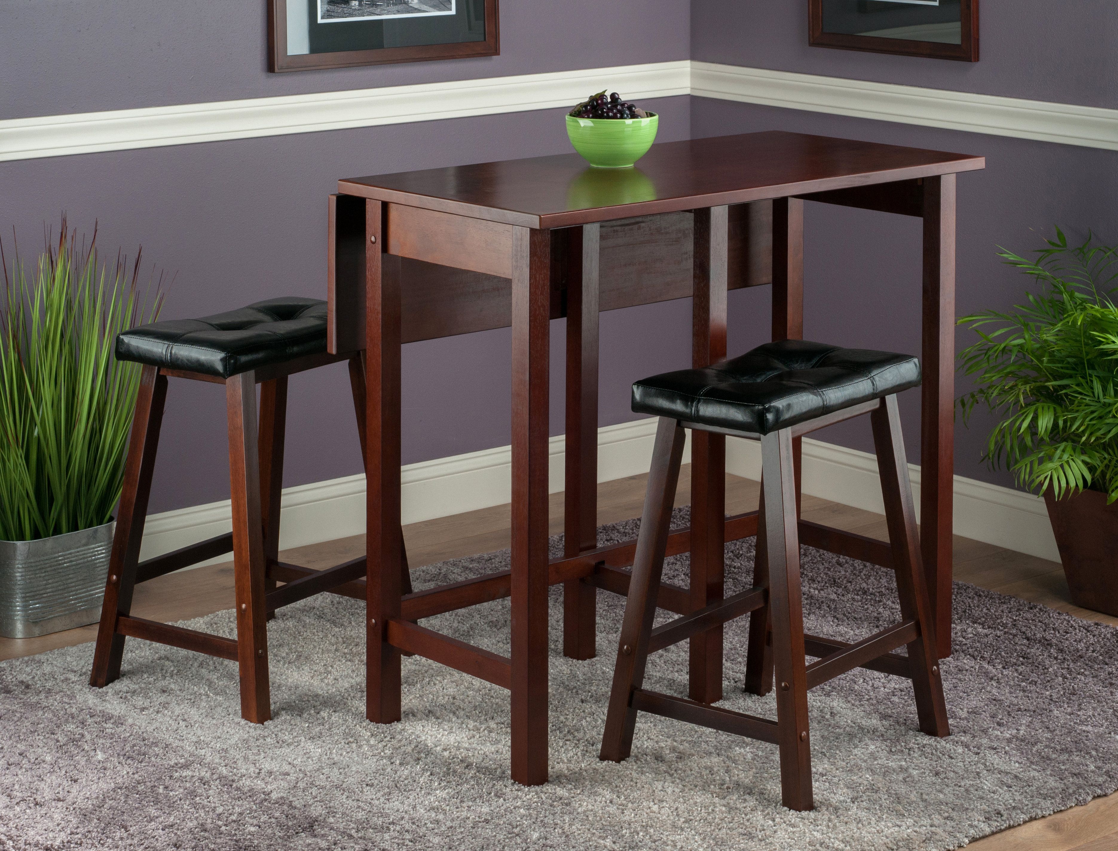 Bettencourt 3 Piece Counter Height Dining Set Throughout Most Popular Bettencourt 3 Piece Counter Height Dining Sets (View 1 of 20)