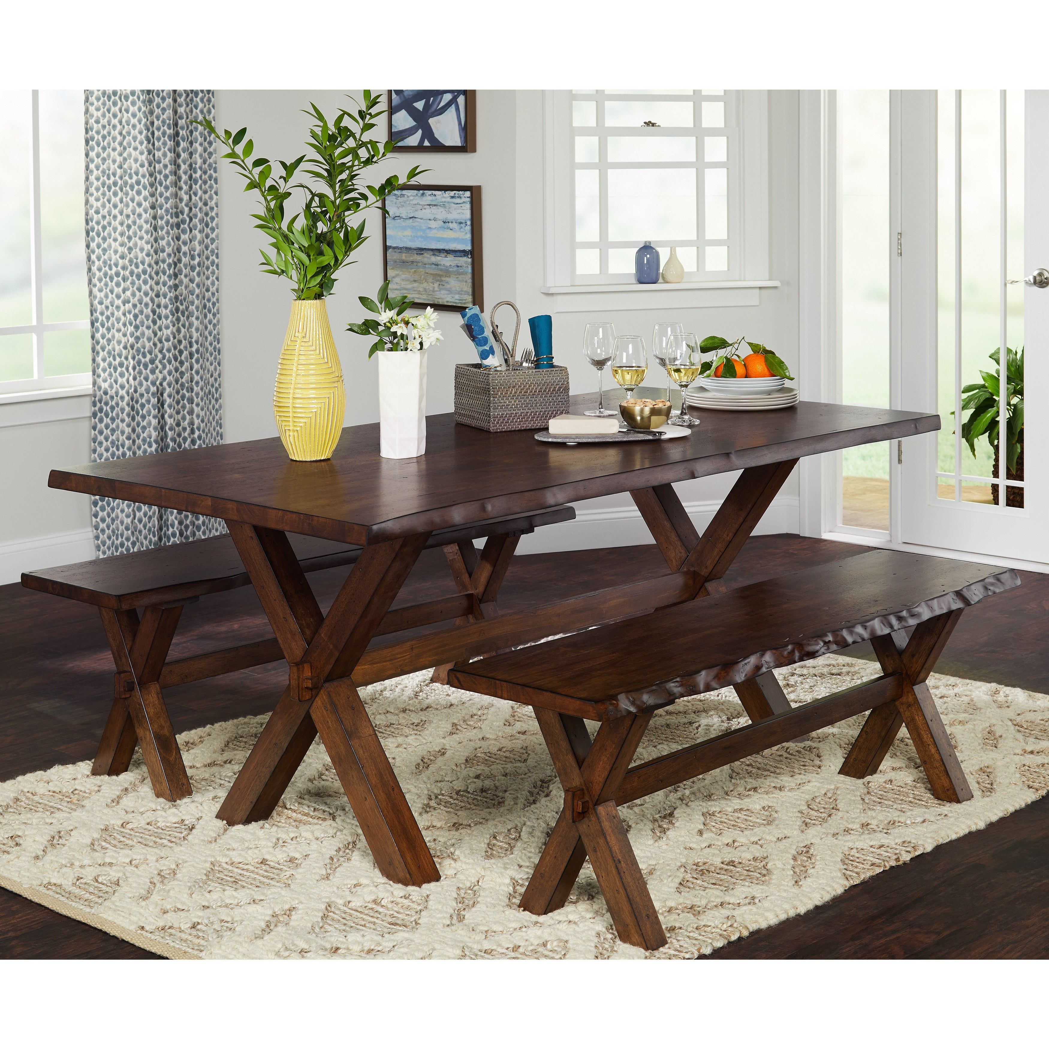 Buy 3 Piece Sets Kitchen & Dining Room Sets Online At Overstock Throughout Best And Newest Frida 3 Piece Dining Table Sets (View 3 of 20)