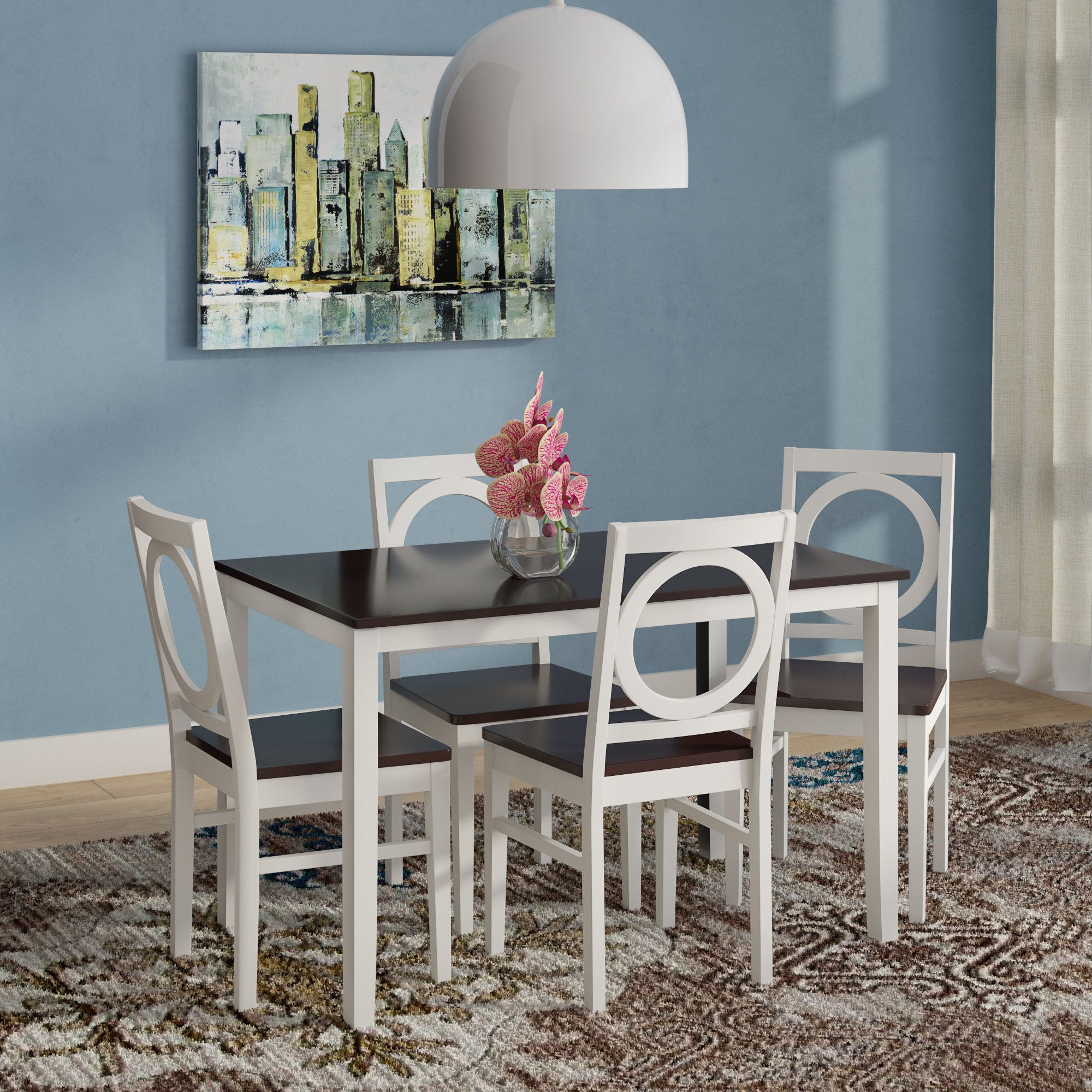 Cassius 5 Piece Dining Set With Regard To Most Recently Released Maynard 5 Piece Dining Sets (View 14 of 20)