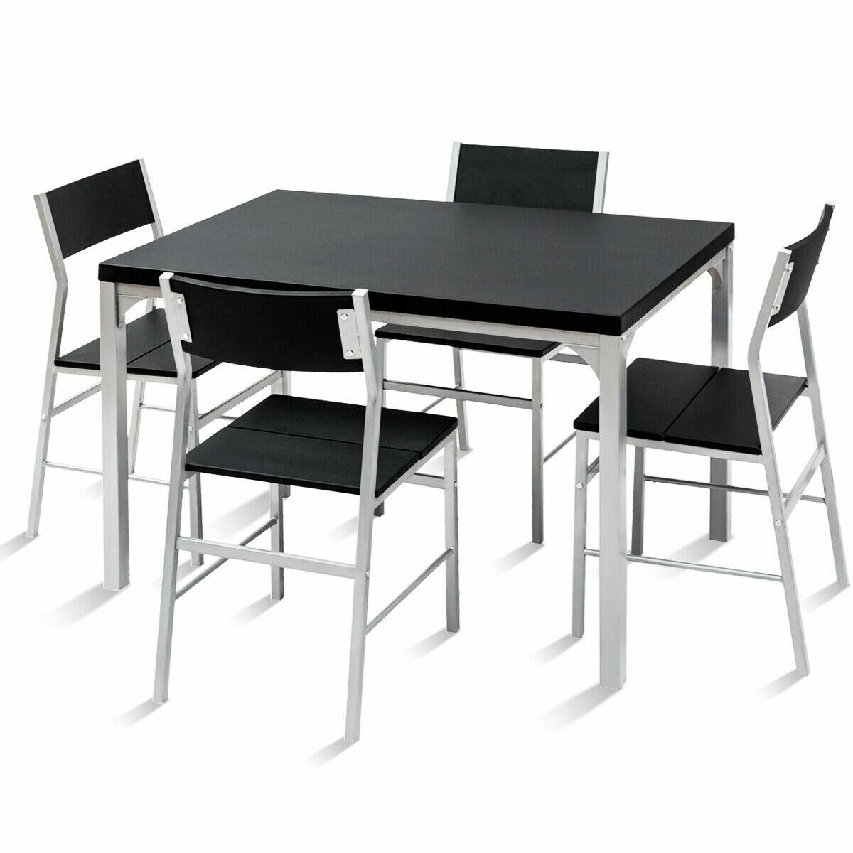 Catalina 5 Piece Dining Set With Most Current Kieffer 5 Piece Dining Sets (View 12 of 20)