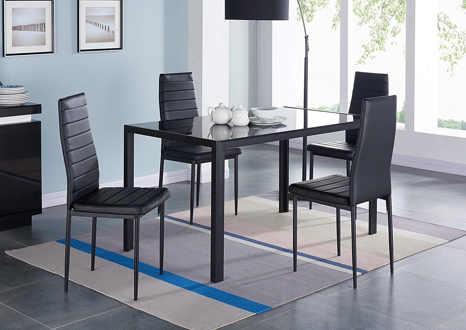 Compact 5 Piece Dining Set Regarding Most Up To Date Maynard 5 Piece Dining Sets (View 8 of 20)