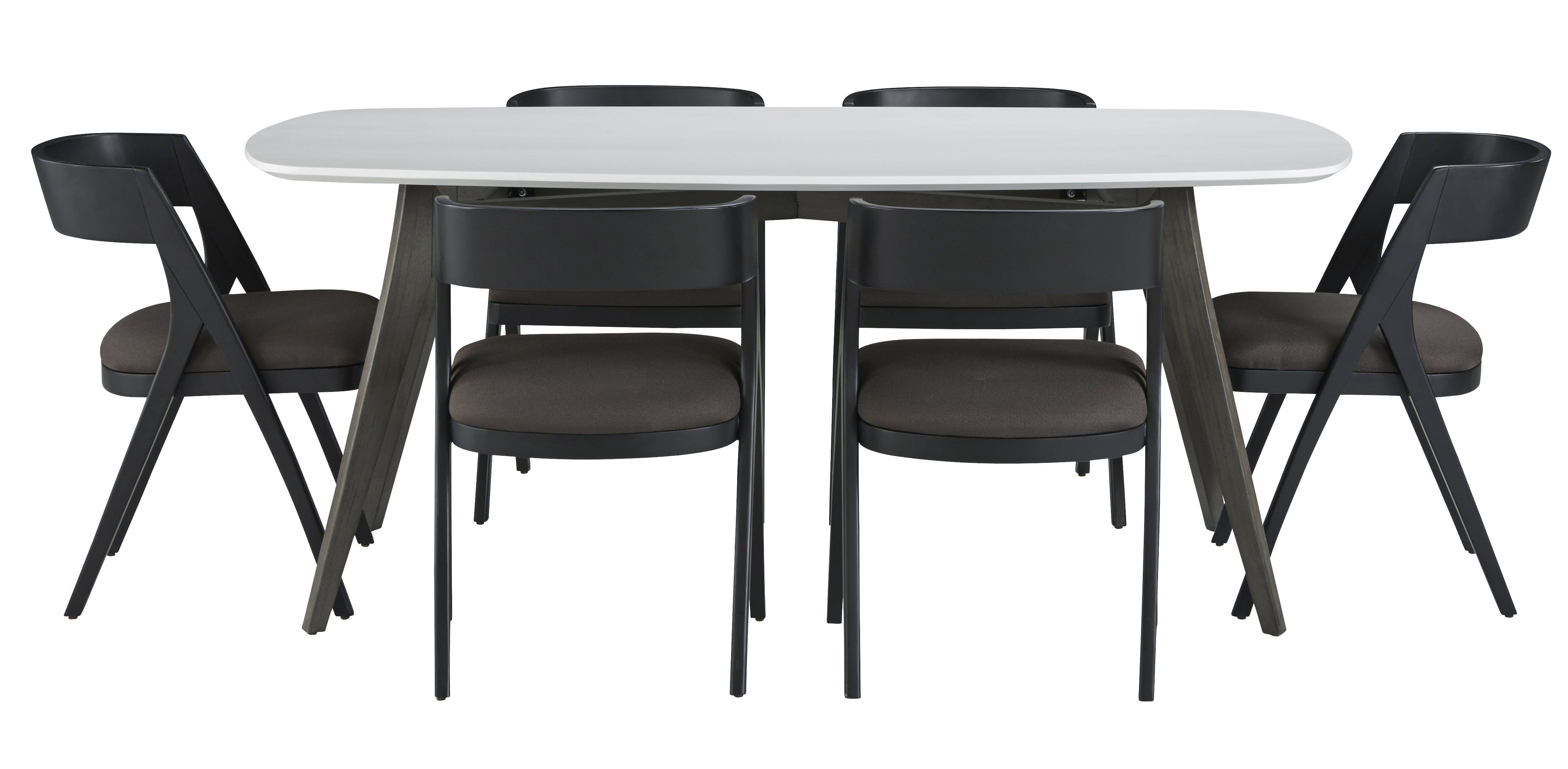Dumfries 7 Piece Dining Set Intended For Best And Newest Frida 3 Piece Dining Table Sets (View 4 of 20)