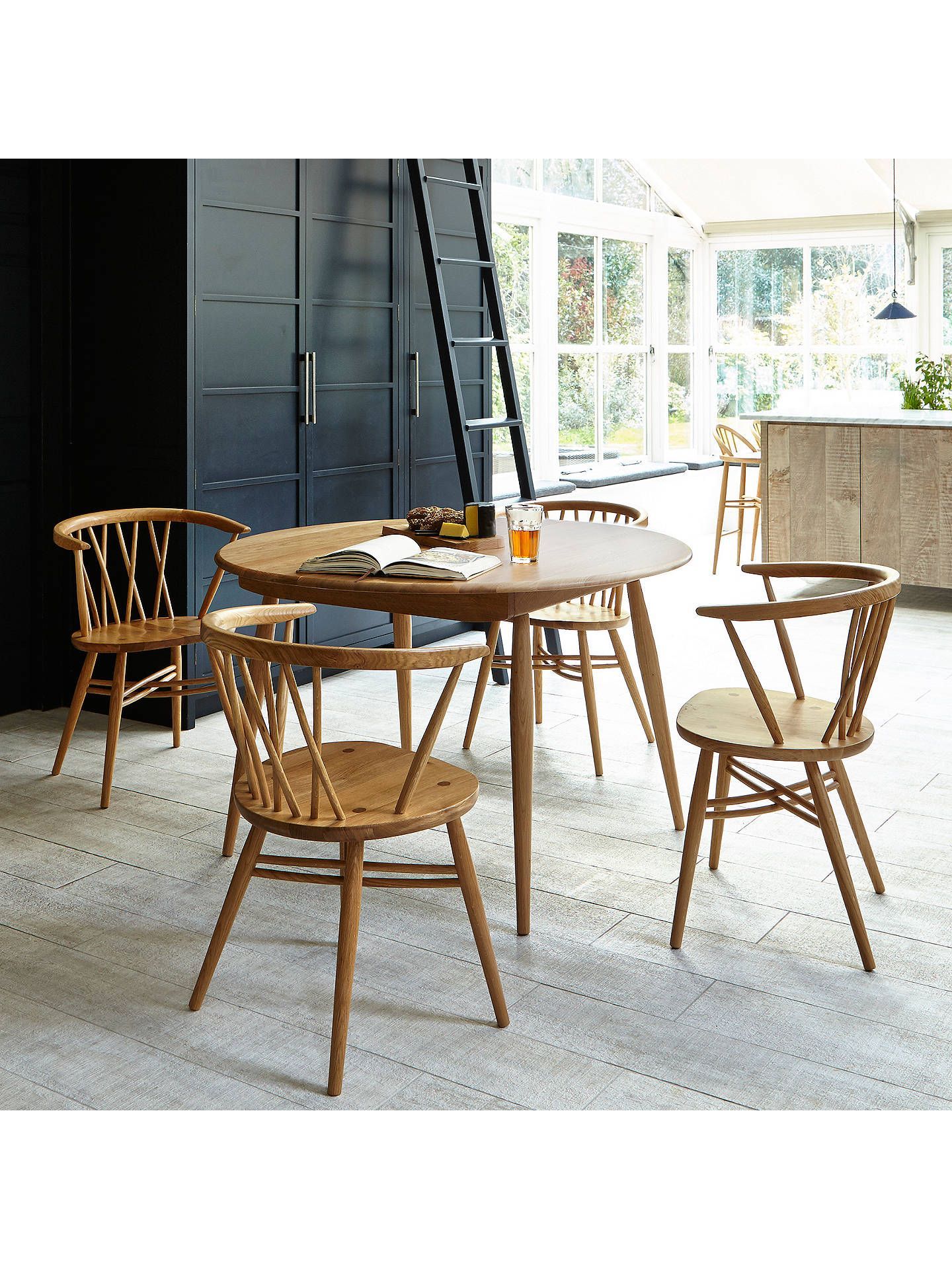 Ercol For John Lewis Shalstone 4 Seater Dining Table, Oak In 2019 With 2017 John 4 Piece Dining Sets (Photo 7 of 20)