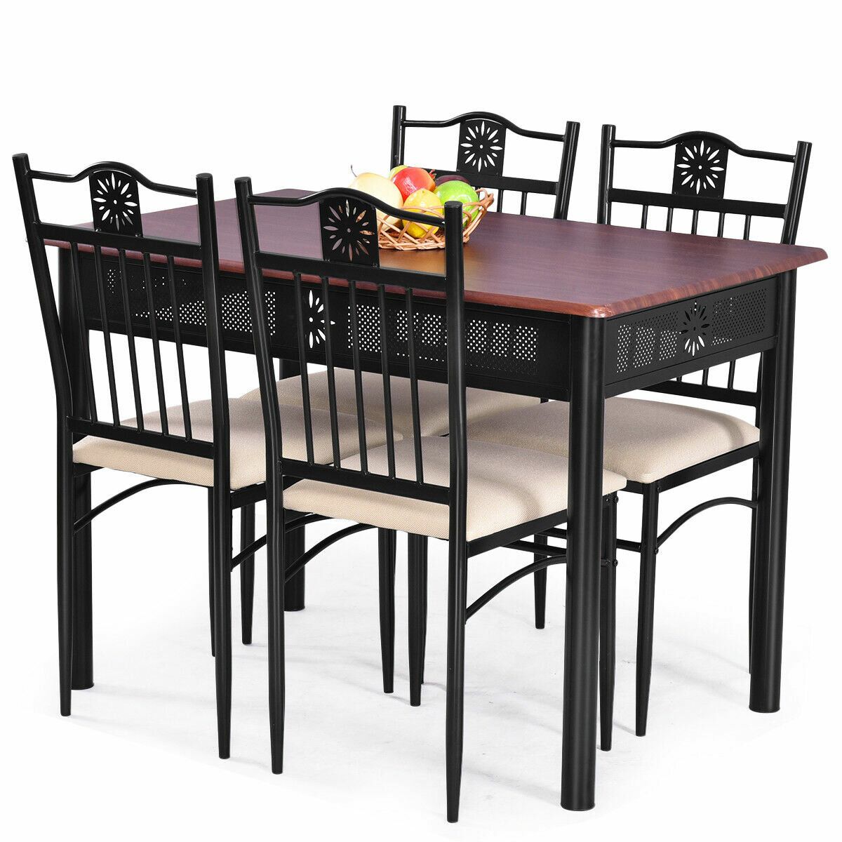 Ganya 5 Piece Dining Set Throughout 2018 Conover 5 Piece Dining Sets (View 4 of 20)