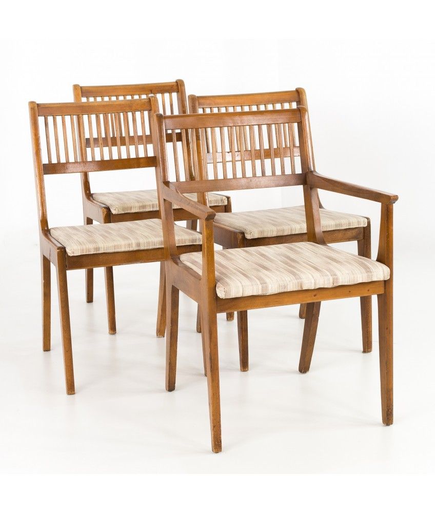 John Van Koert For Drexel Mid Century Dining Chairs – Set Of 4 Throughout Latest John 4 Piece Dining Sets (Photo 18 of 20)