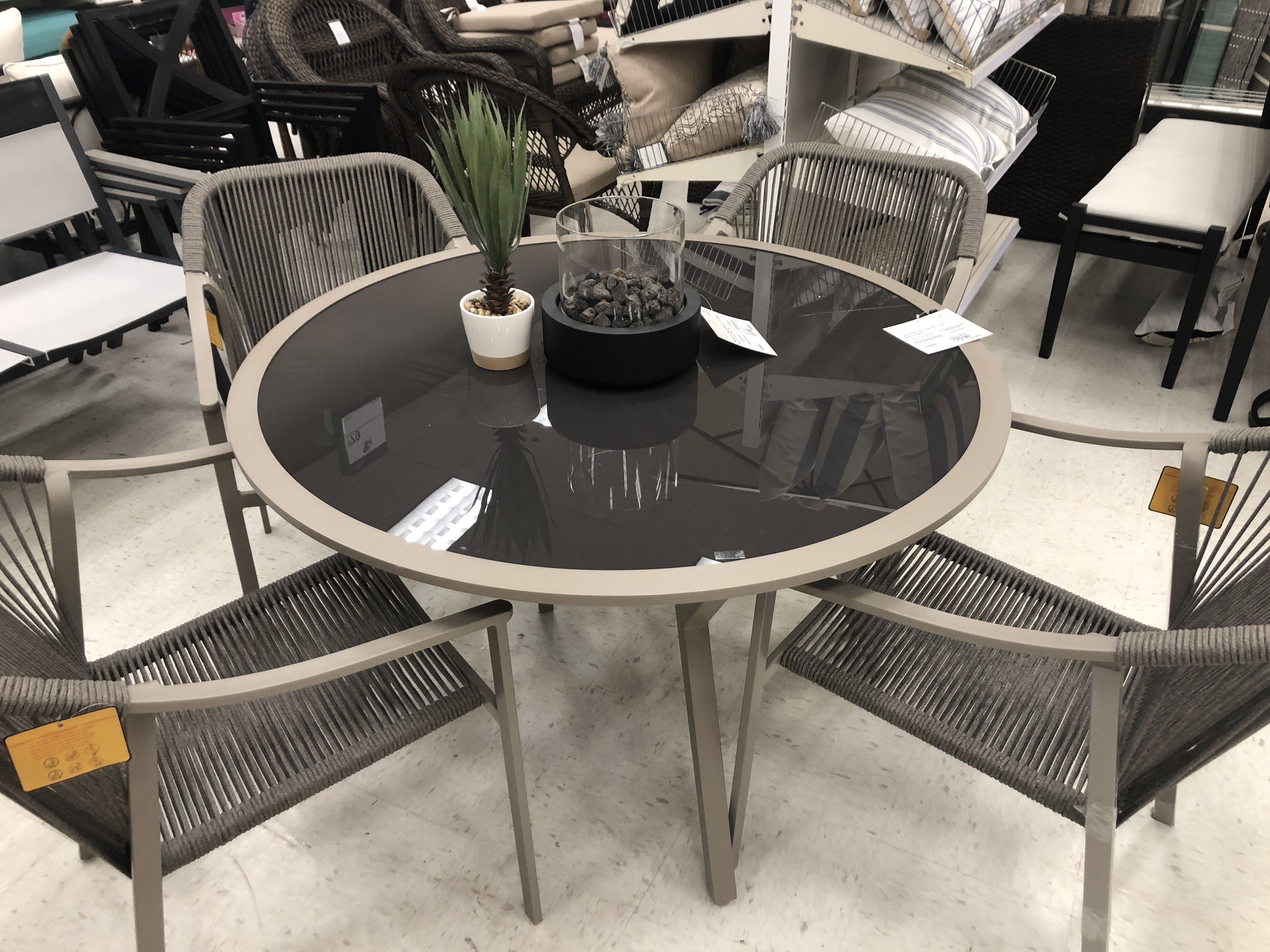 Levy 5Pc Patio Dining Set Natural – Project 62 In 2019 | Luisa Mauro Intended For Best And Newest Wallflower 3 Piece Dining Sets (View 16 of 20)
