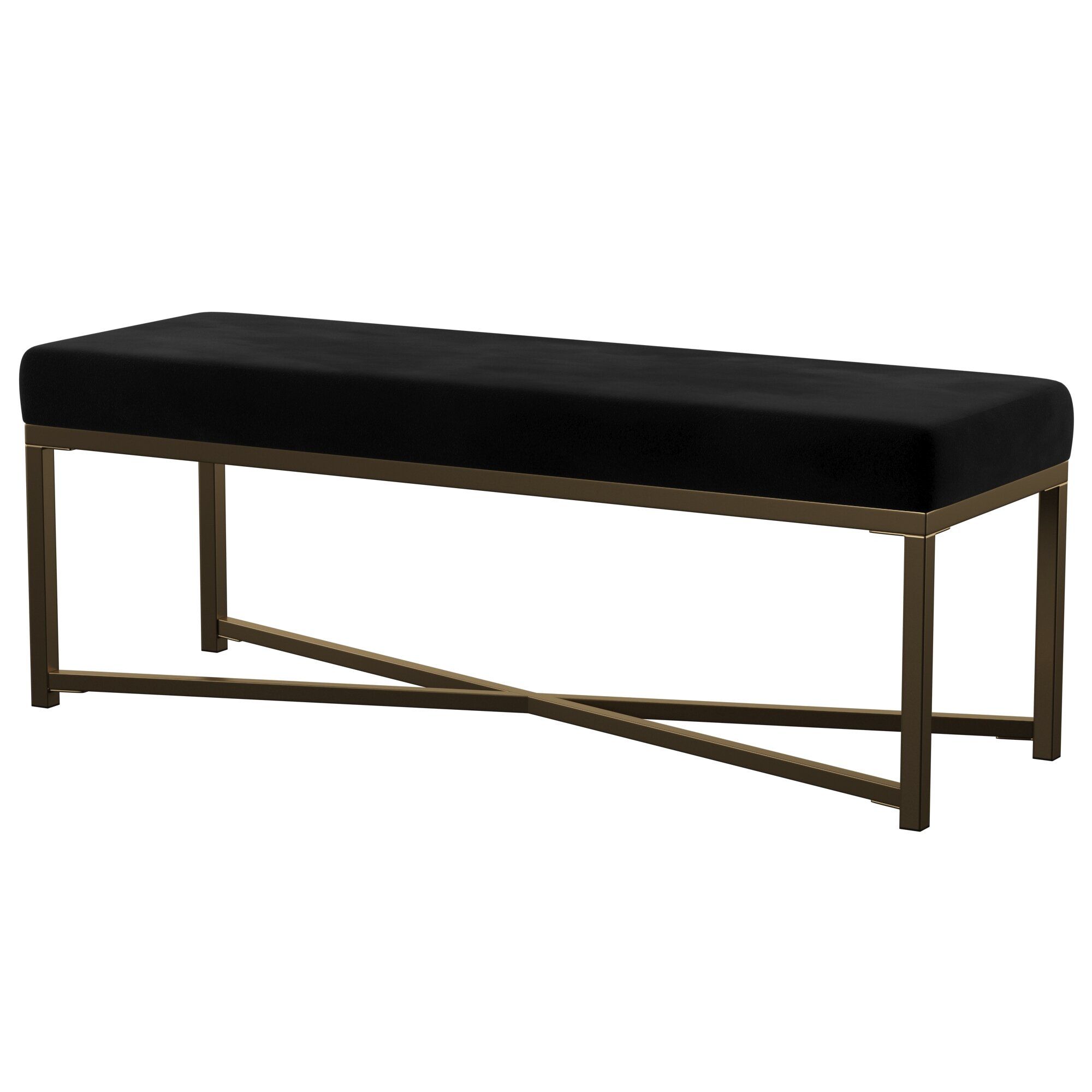 Lonon Rectangle Velvet Bench For Most Current Lonon 3 Piece Dining Sets (View 18 of 20)