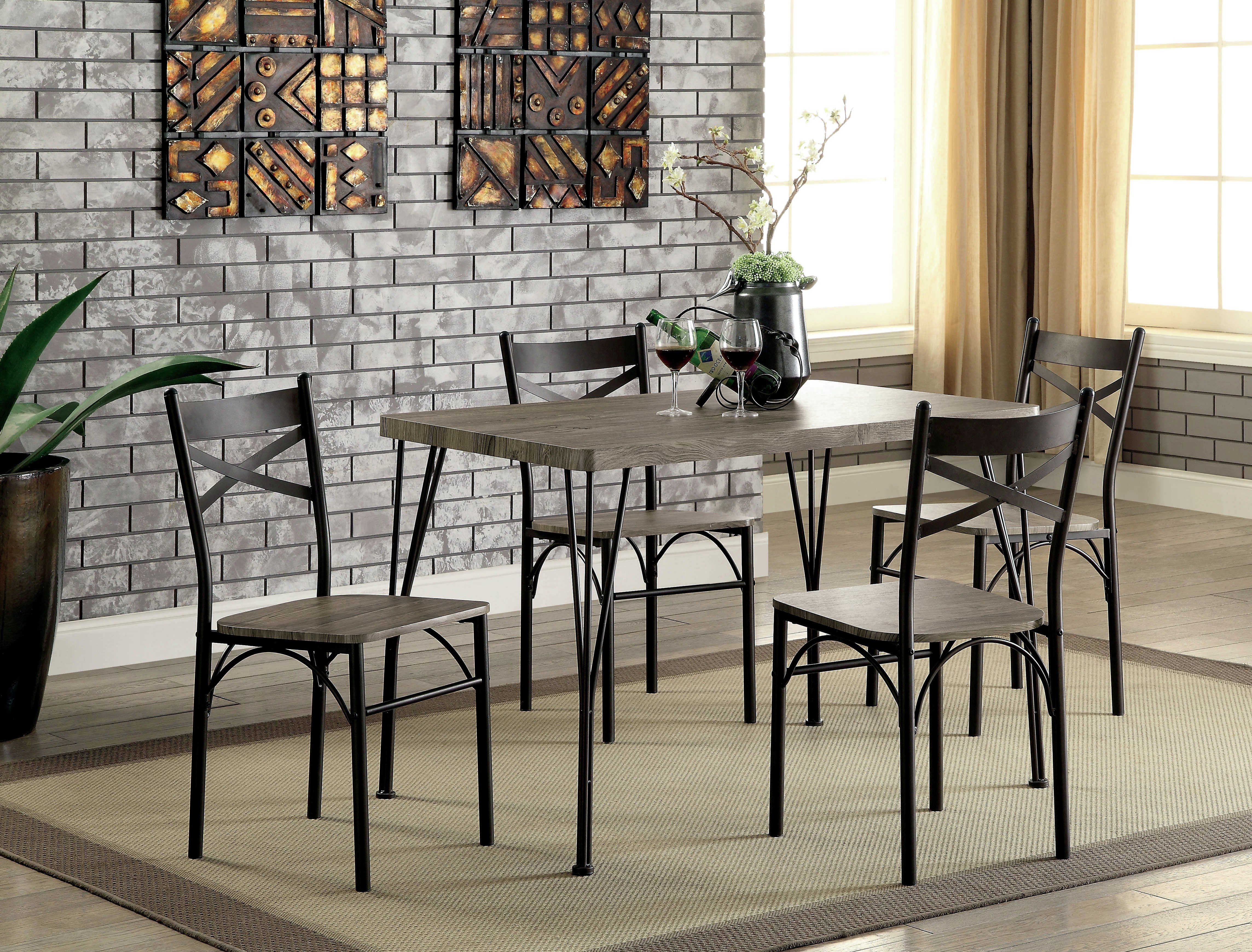 Middleport 5 Piece Dining Set For Most Recent Taulbee 5 Piece Dining Sets (View 9 of 20)