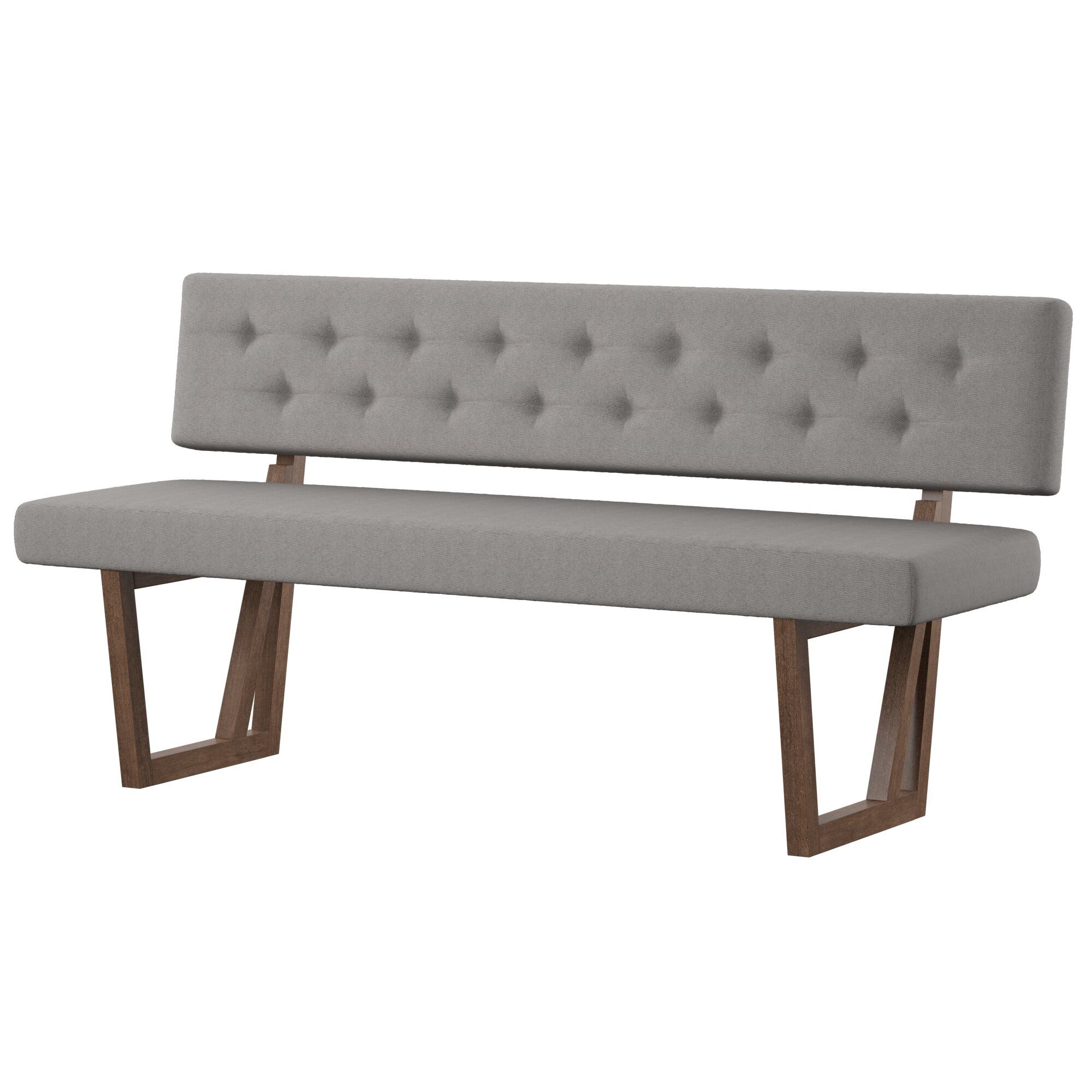 Mukai Upholstered Bench Intended For Newest Mukai 5 Piece Dining Sets (View 17 of 20)