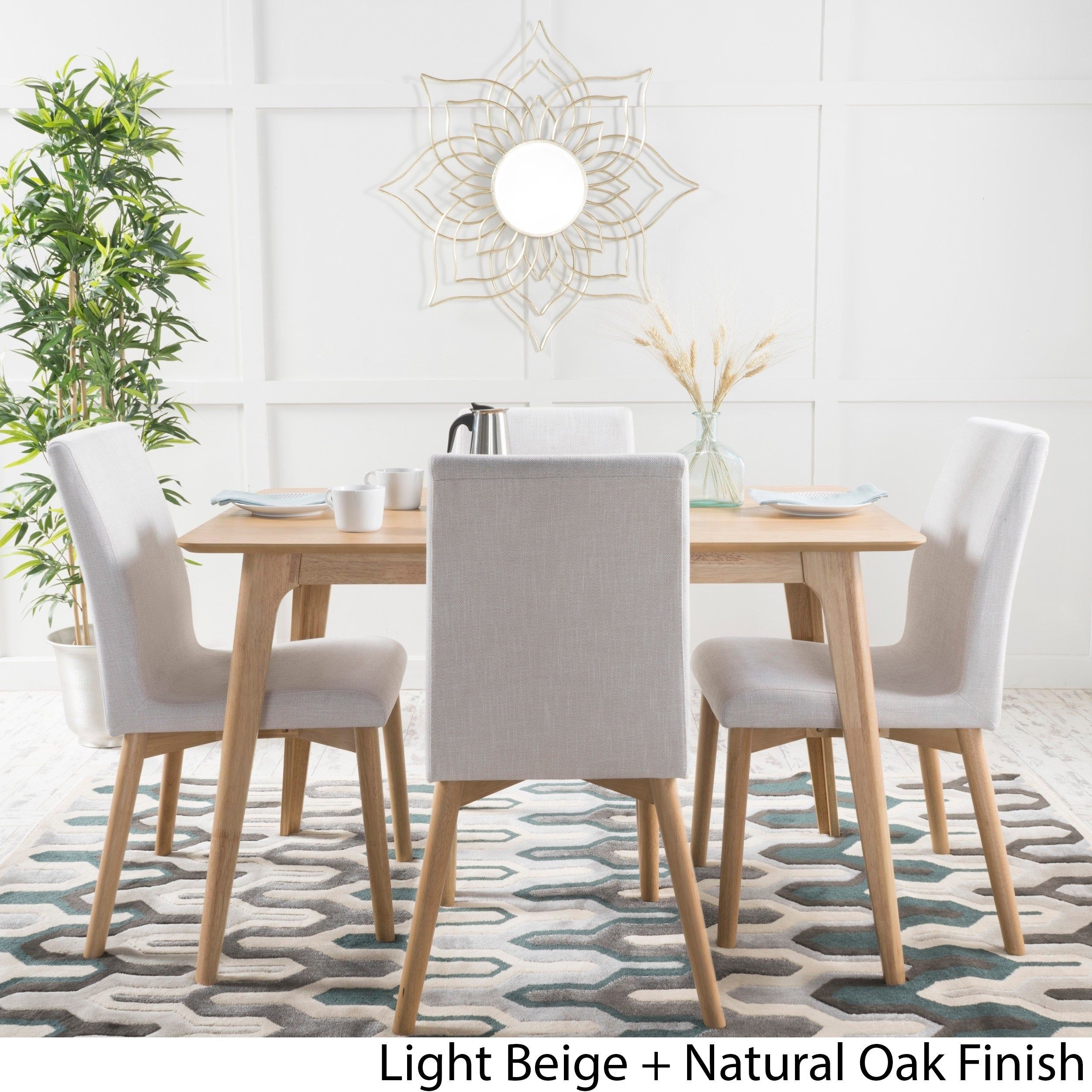 Orrin 5 Piece Wood Rectangular Dining Setchristopher Knight Home Inside Recent Calla 5 Piece Dining Sets (View 20 of 20)