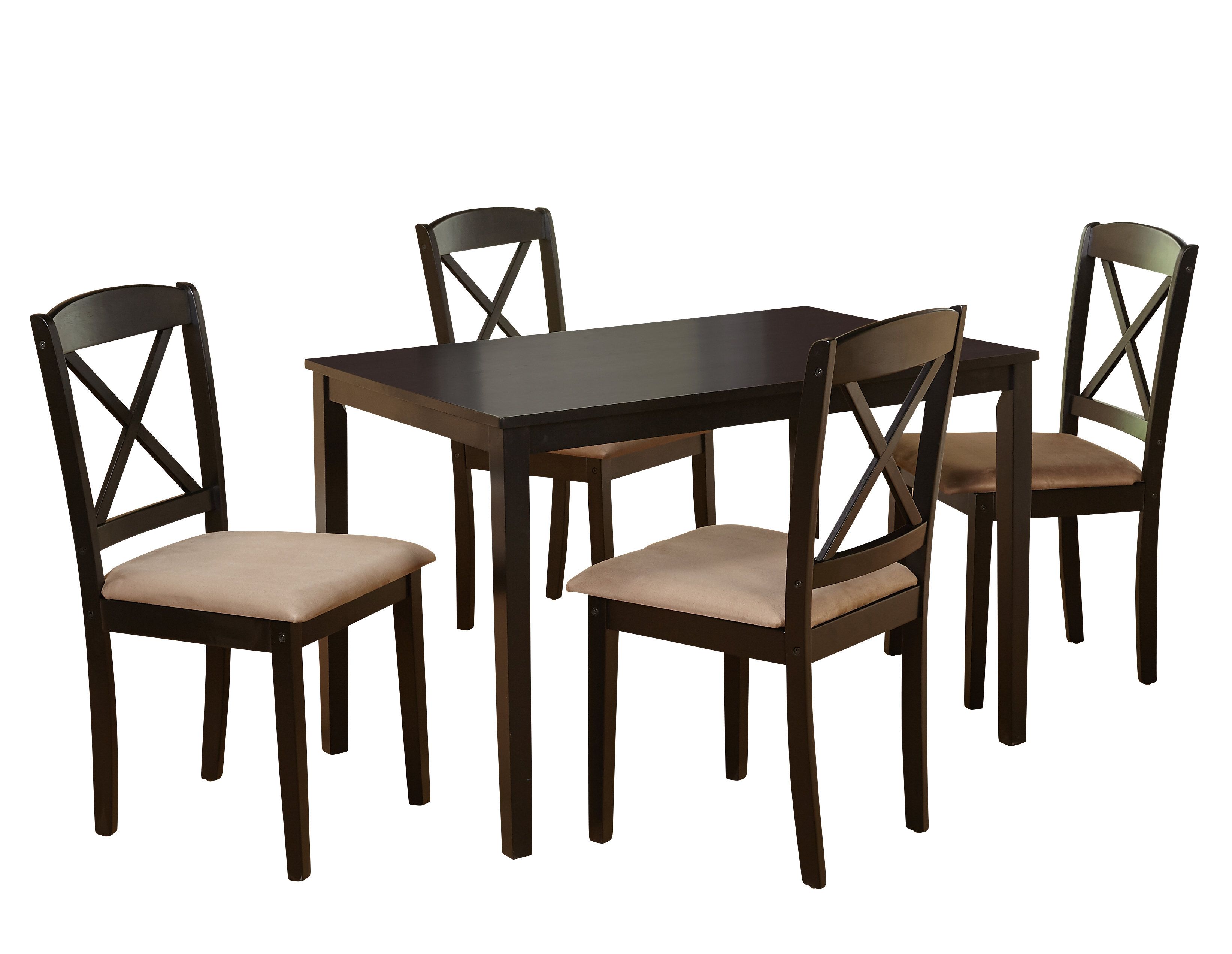 Scarlett 5 Piece Dining Set Pertaining To Most Up To Date Noyes 5 Piece Dining Sets (View 16 of 20)