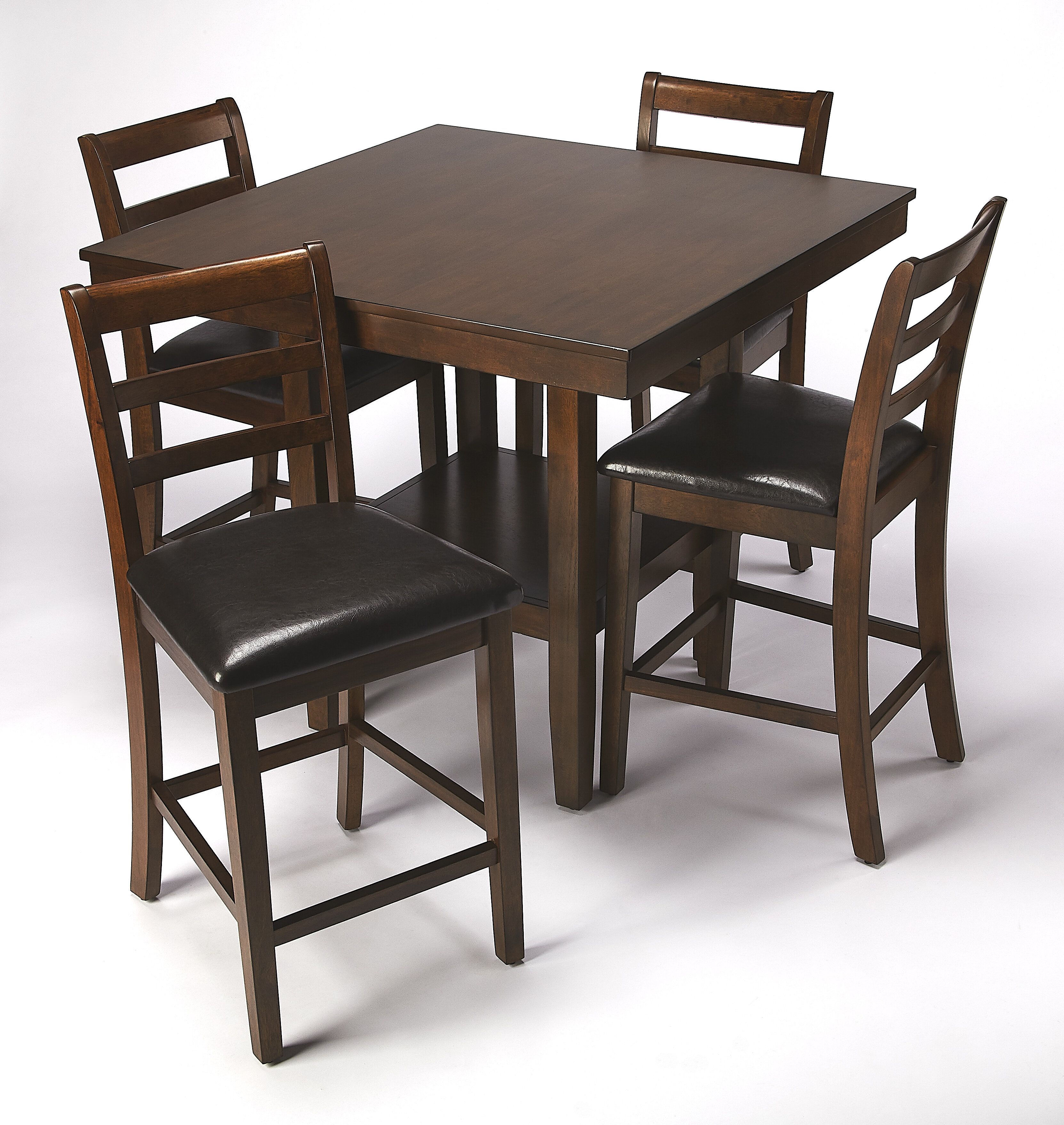 Sigler 5 Piece Dining Set With Most Popular Emmeline 5 Piece Breakfast Nook Dining Sets (View 9 of 20)