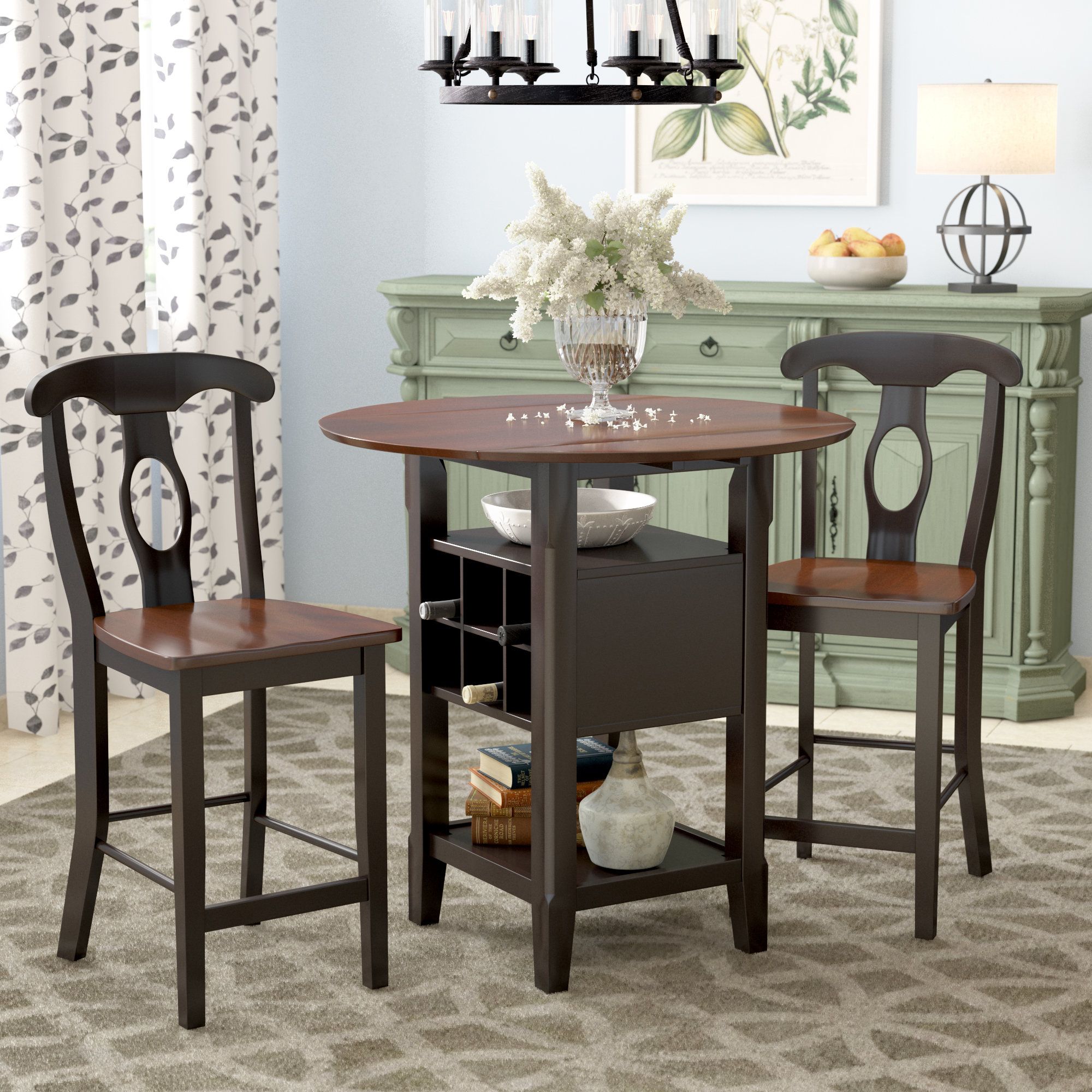 Strope 3 Piece Dining Set Within 2017 3 Piece Dining Sets (Photo 35474 of 35622)