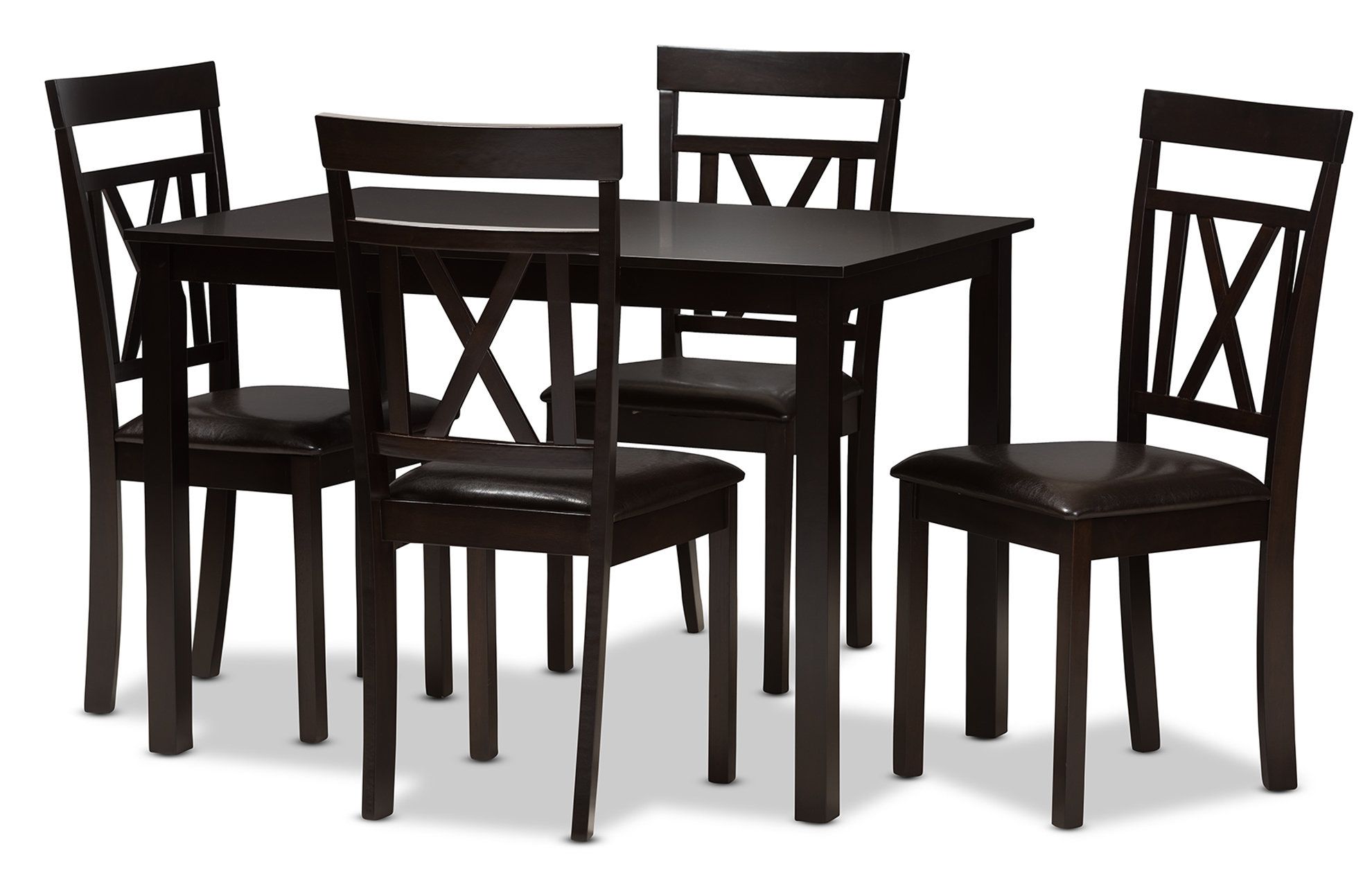 Whitbey Modern And Contemporary 5 Piece Breakfast Nook Dining Set Inside Most Up To Date 5 Piece Breakfast Nook Dining Sets (View 6 of 20)